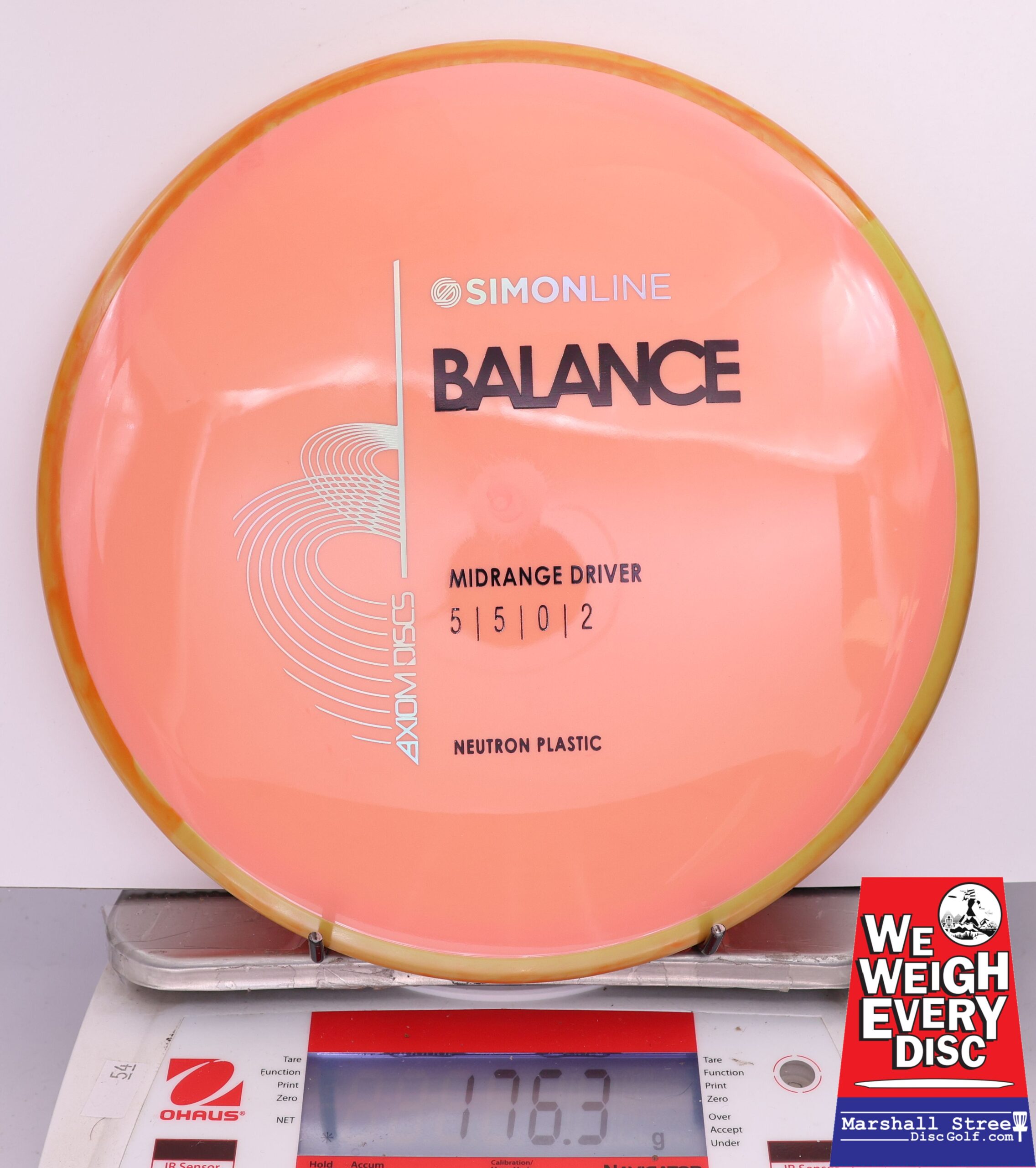 424661 Simon Line Neutron Balance - #214 OrangeYellow-LtOrange, 176