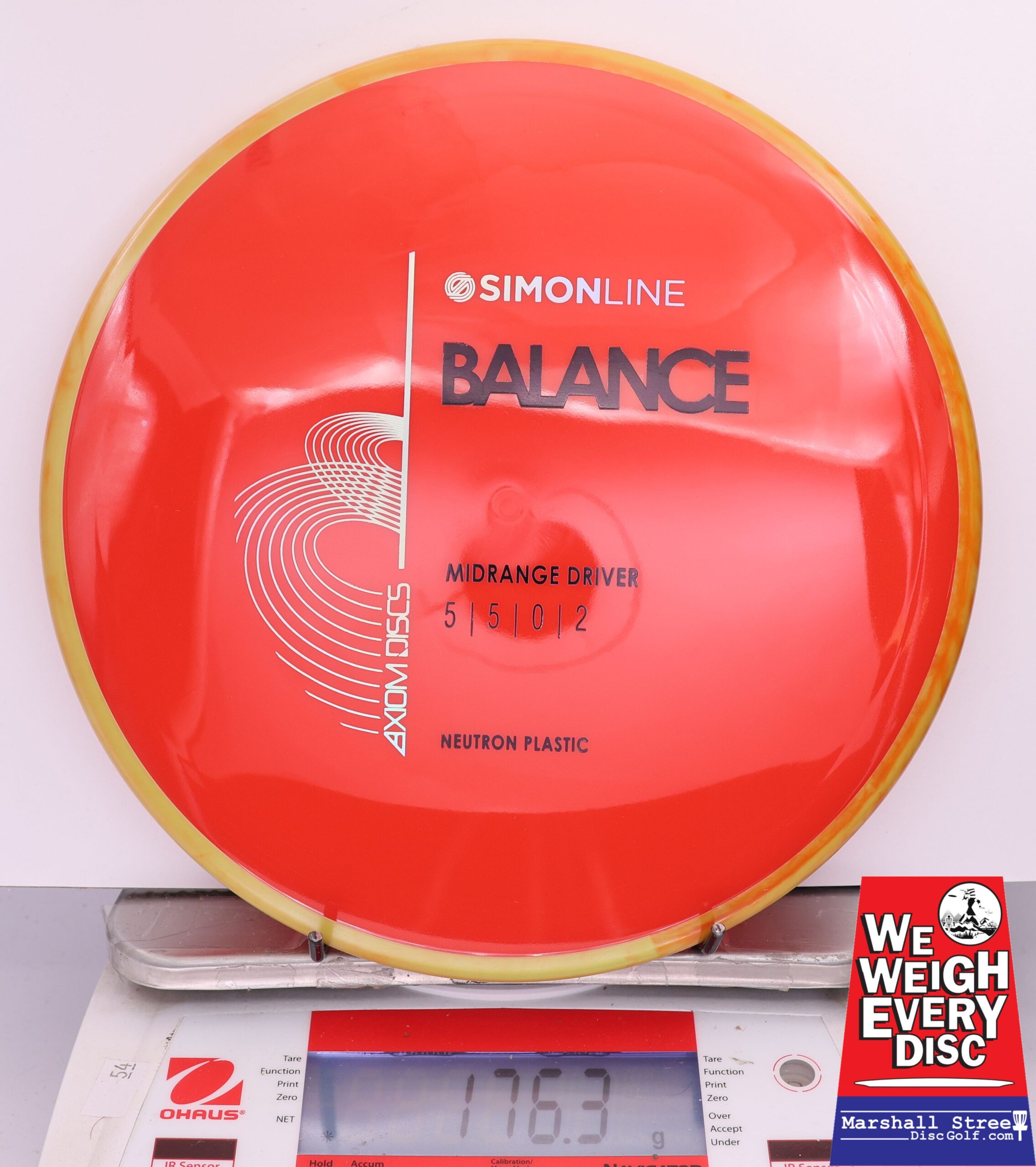 424664 Simon Line Neutron Balance - #217 LtOrange-Red, 176