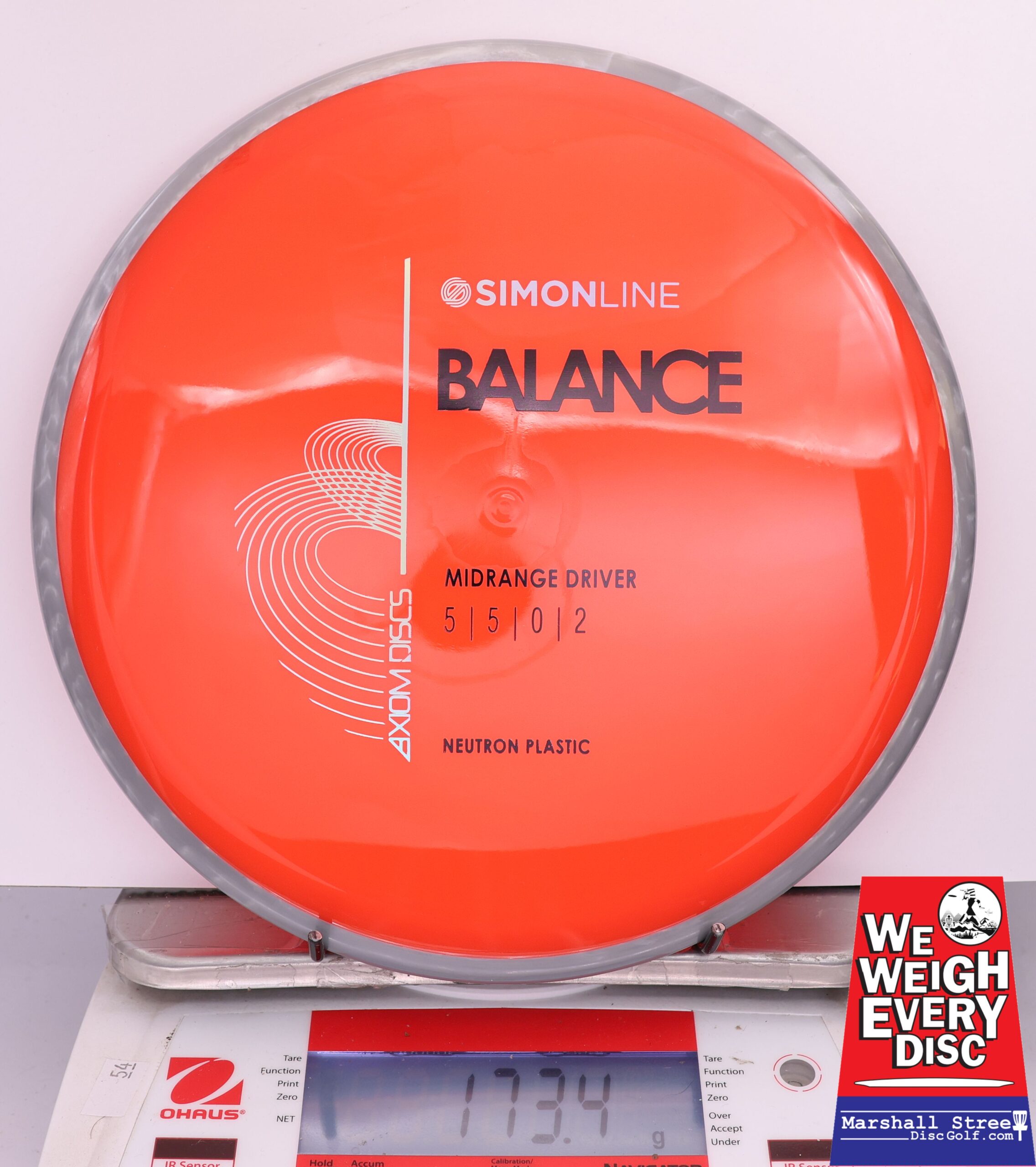 424667 Simon Line Neutron Balance - #220 Gray-Orange, 173