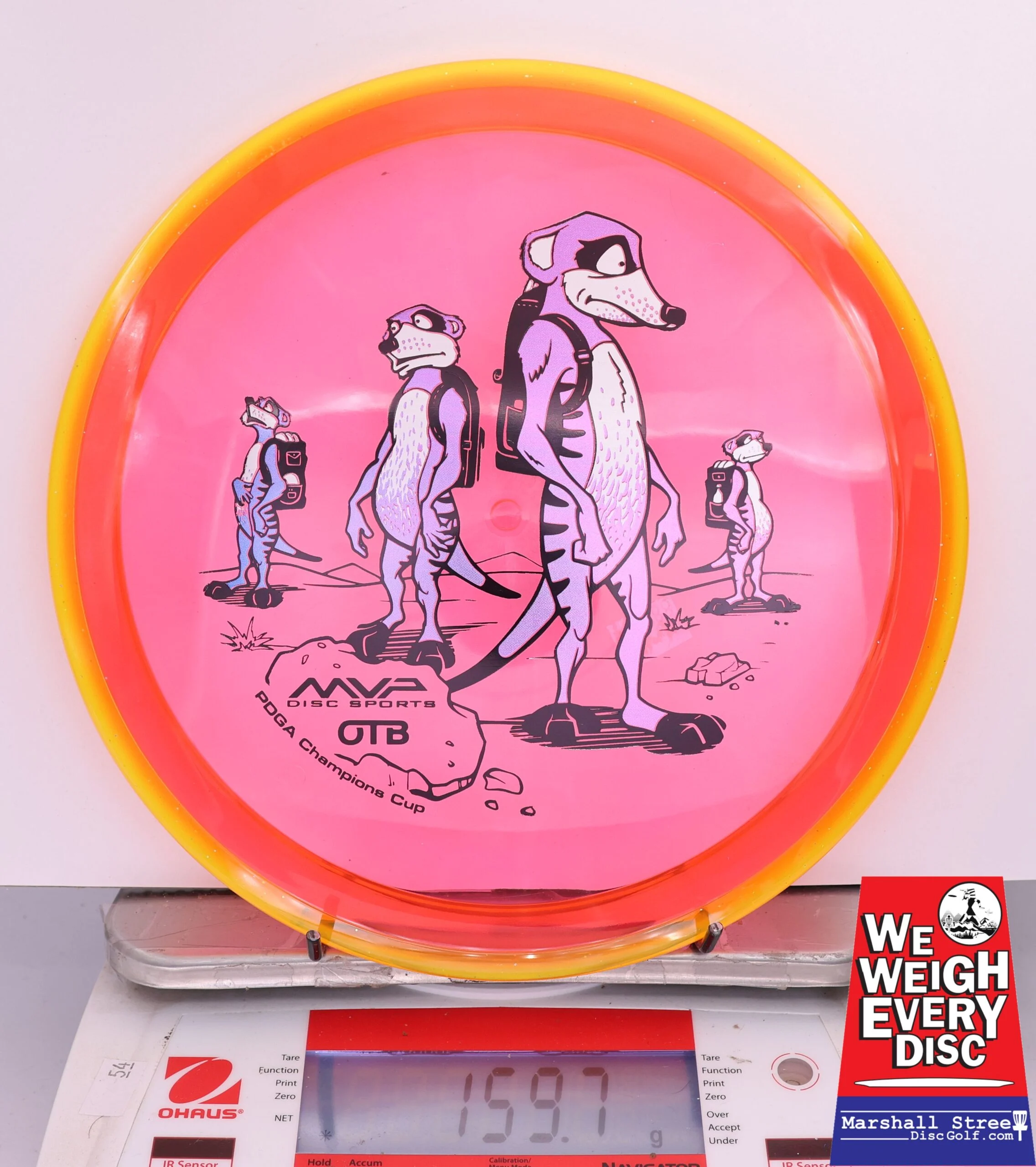 424794 Prism Proton Crave, PDGA Champions Cup 2025 - #288 Yellow-Red, 160