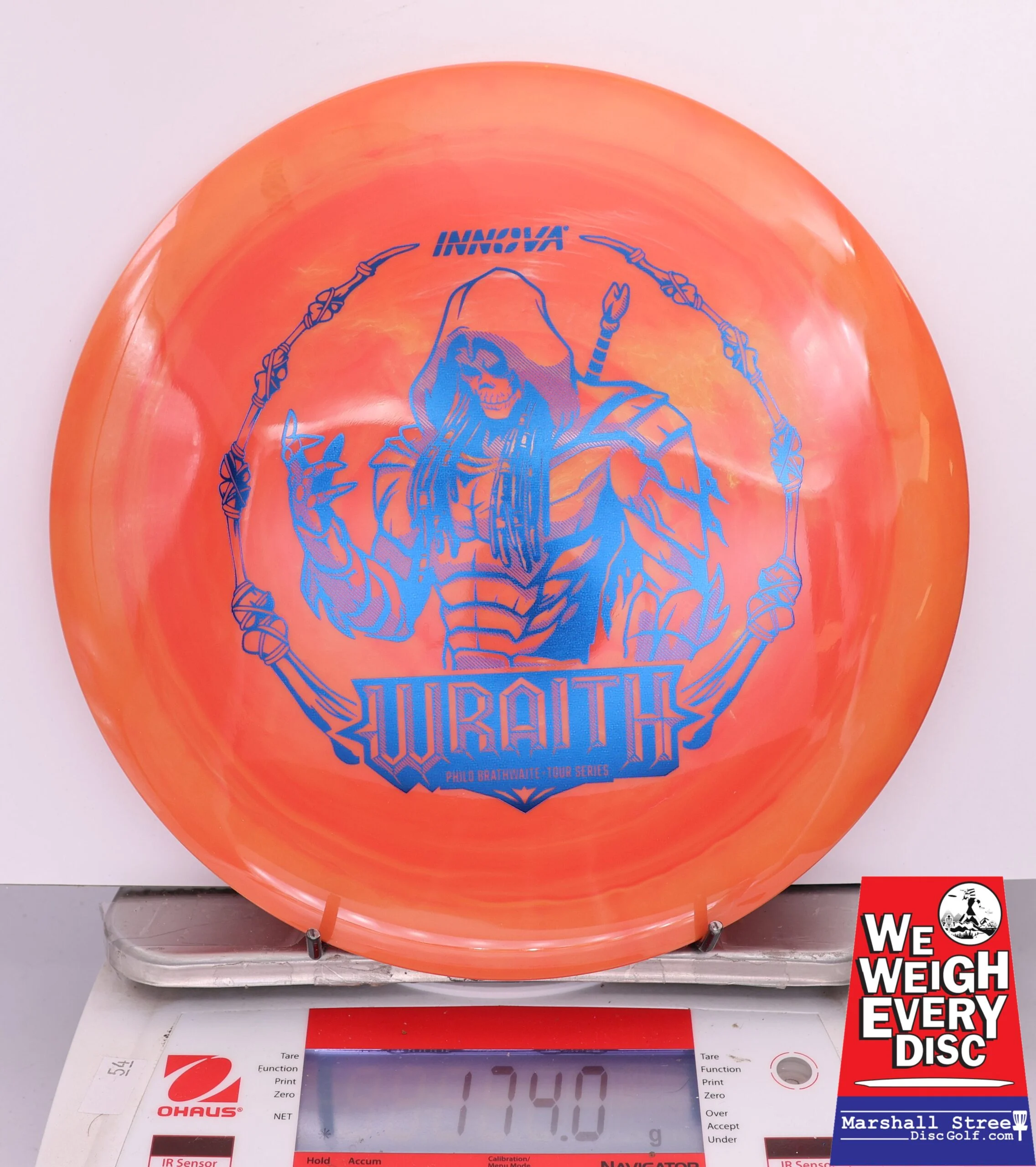 425036 Swirly Star Wraith, Philo Brathwaite 2025 Tour Series - #638 Orange, 174