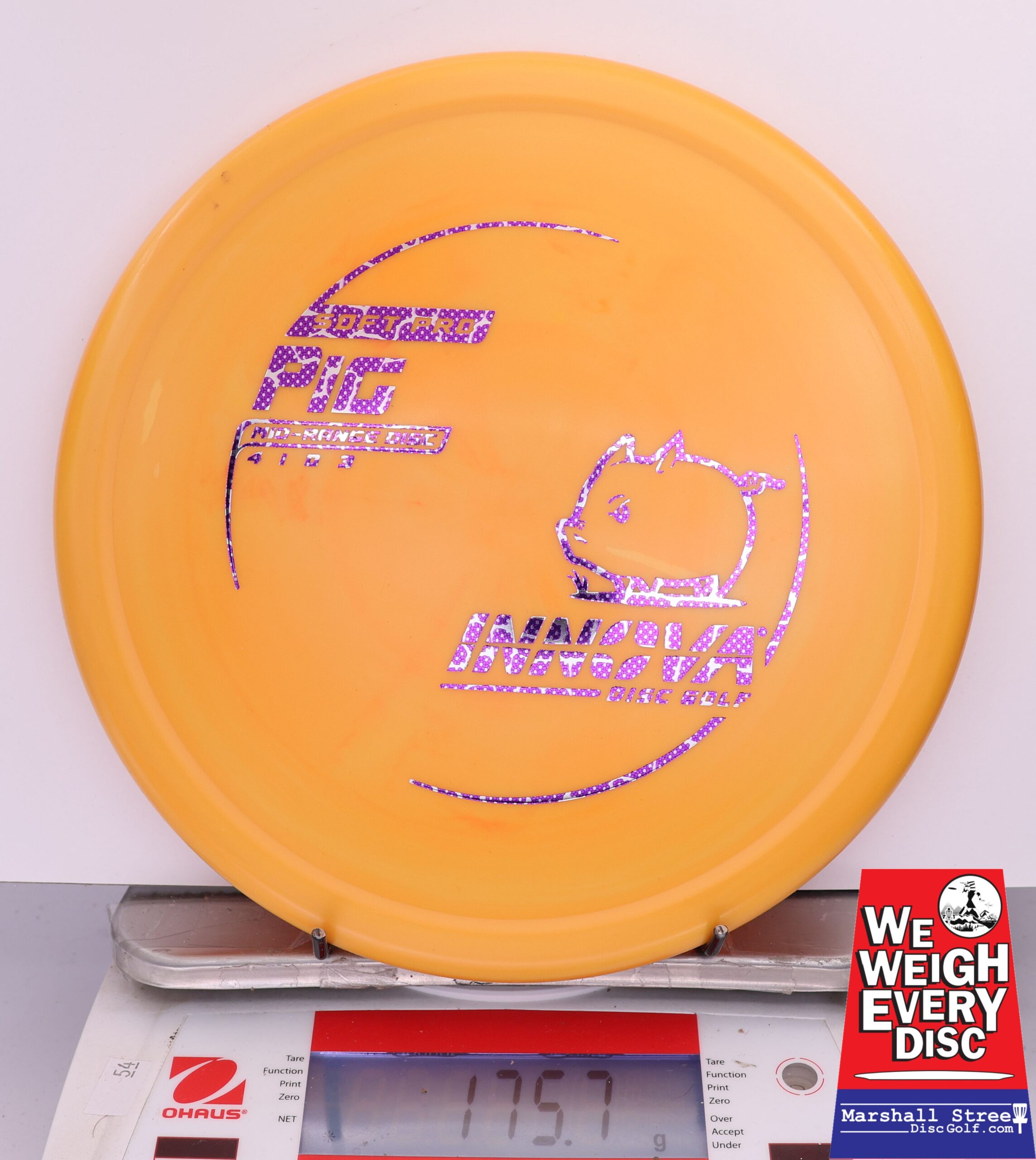 425252 Pro Soft Pig - #628 Orange, 176