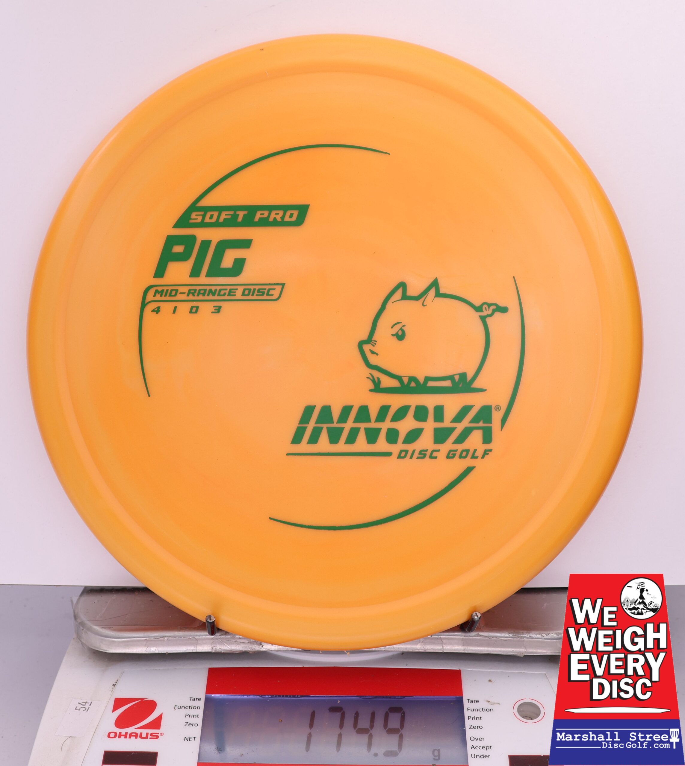 425254 Pro Soft Pig - #630 Orange, 175