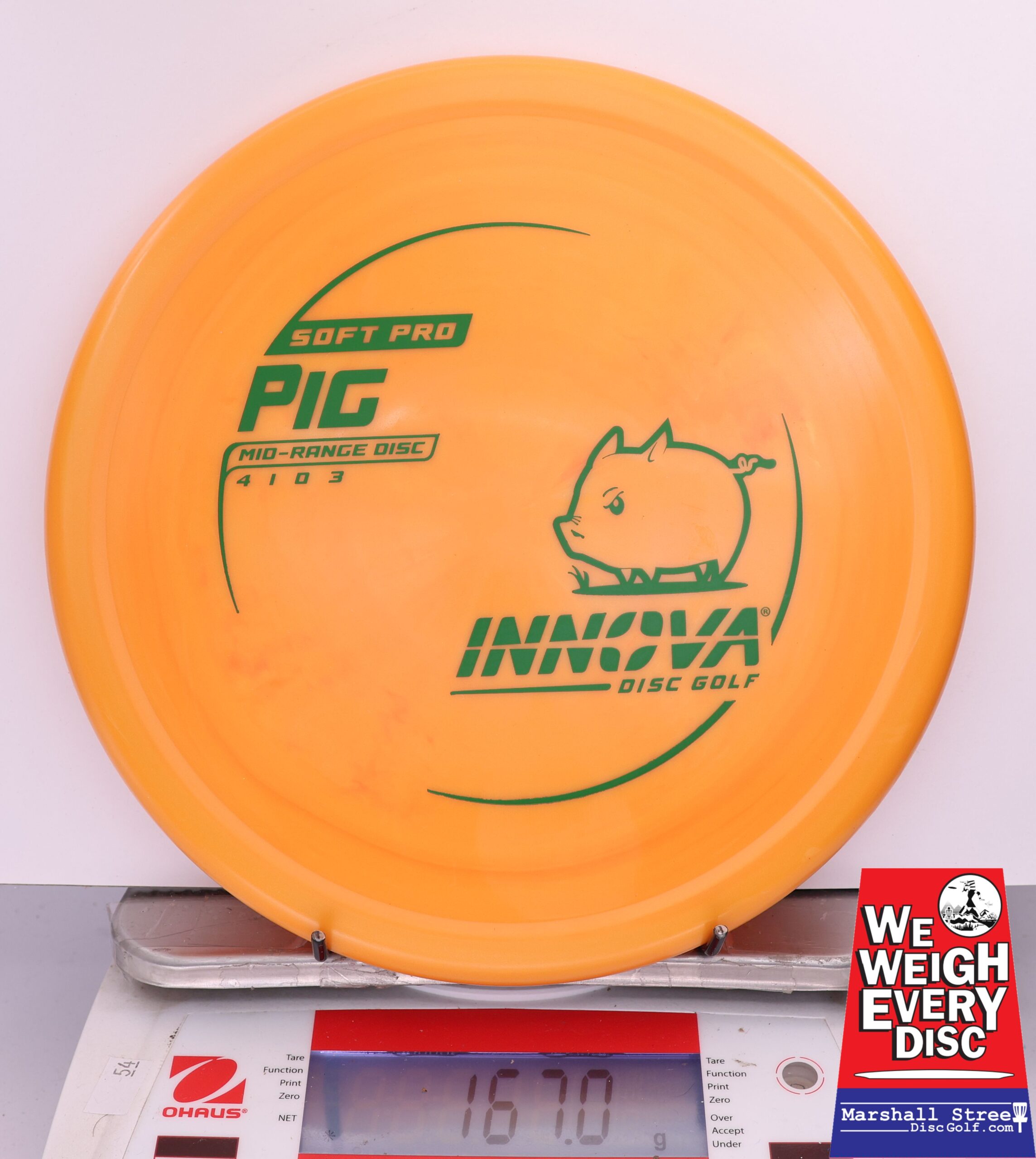 425256 Pro Soft Pig - #632 Orange, 167