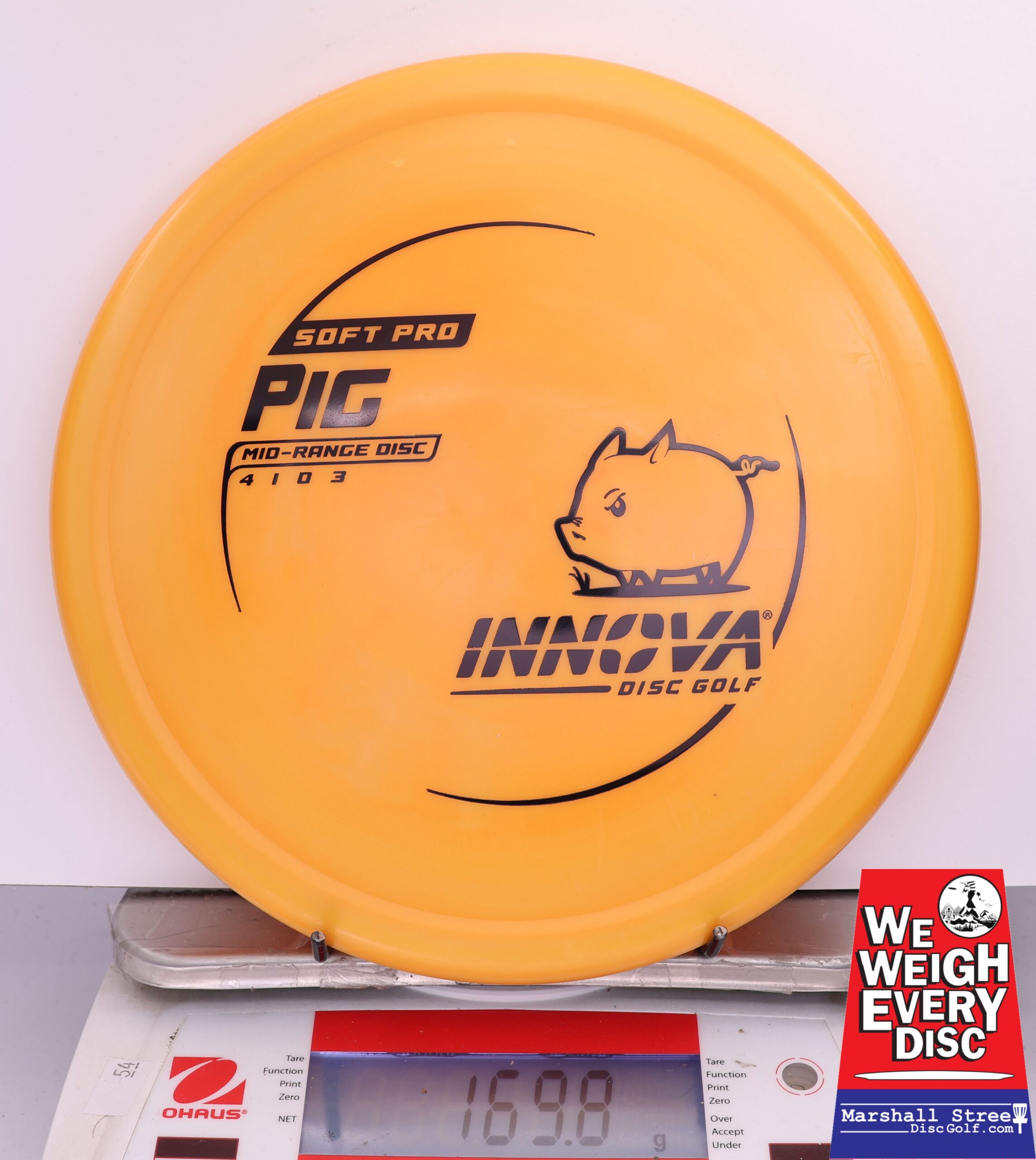 425259 Pro Soft Pig - #635 Orange, 170