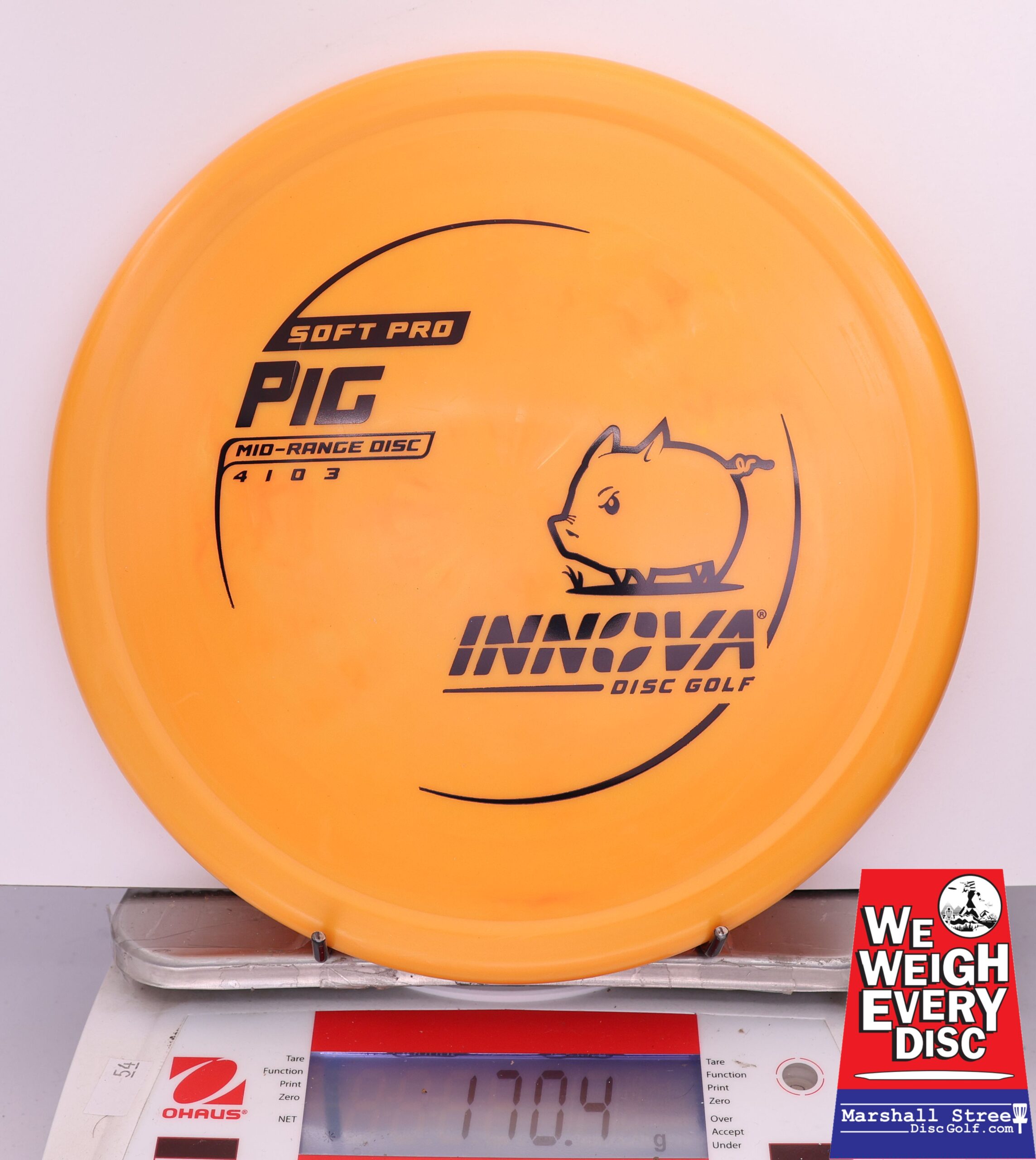 425260 Pro Soft Pig - #636 Orange, 170