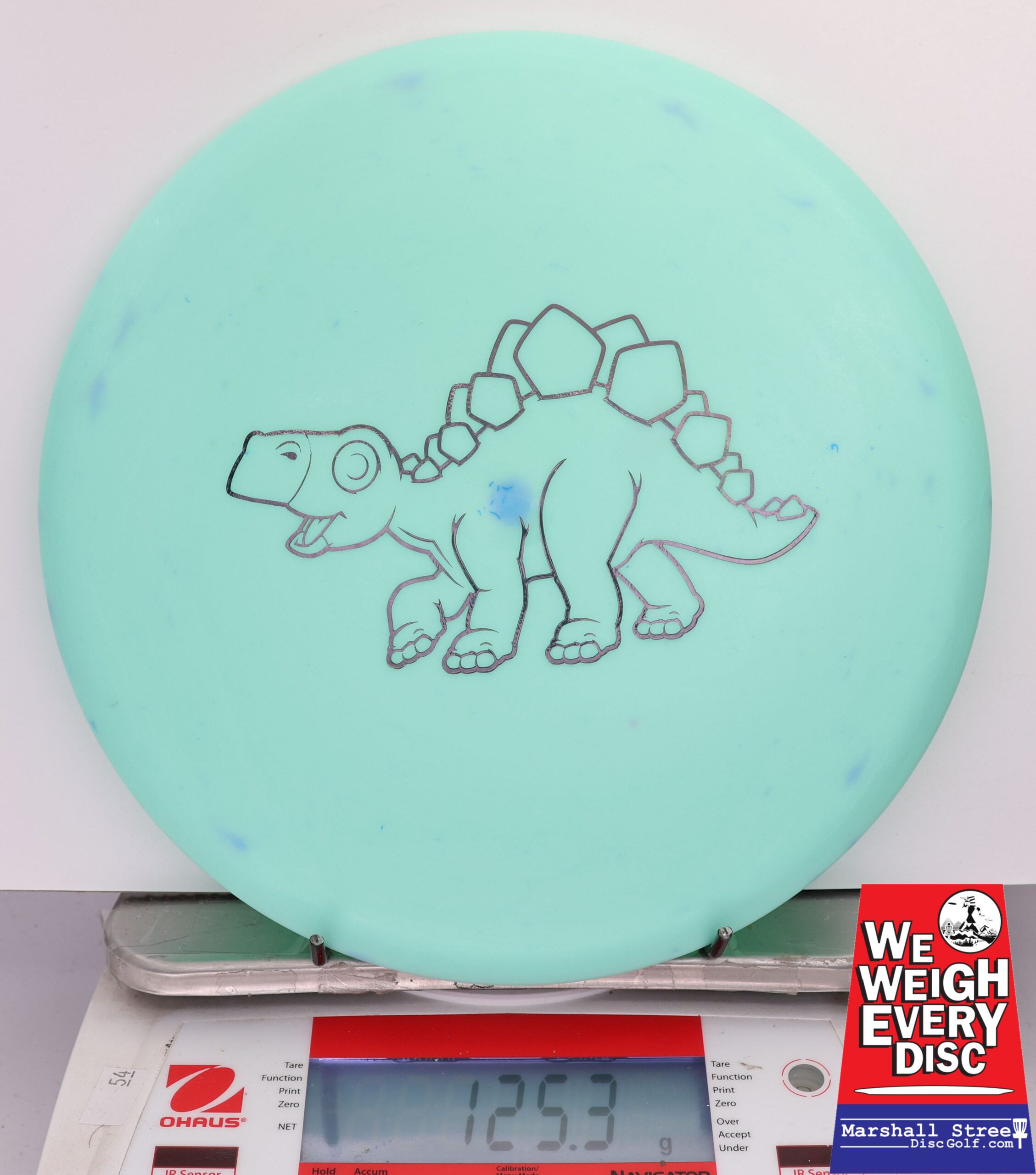 425896 Egg Shell Stegosaurus - #342 Aqua, 125