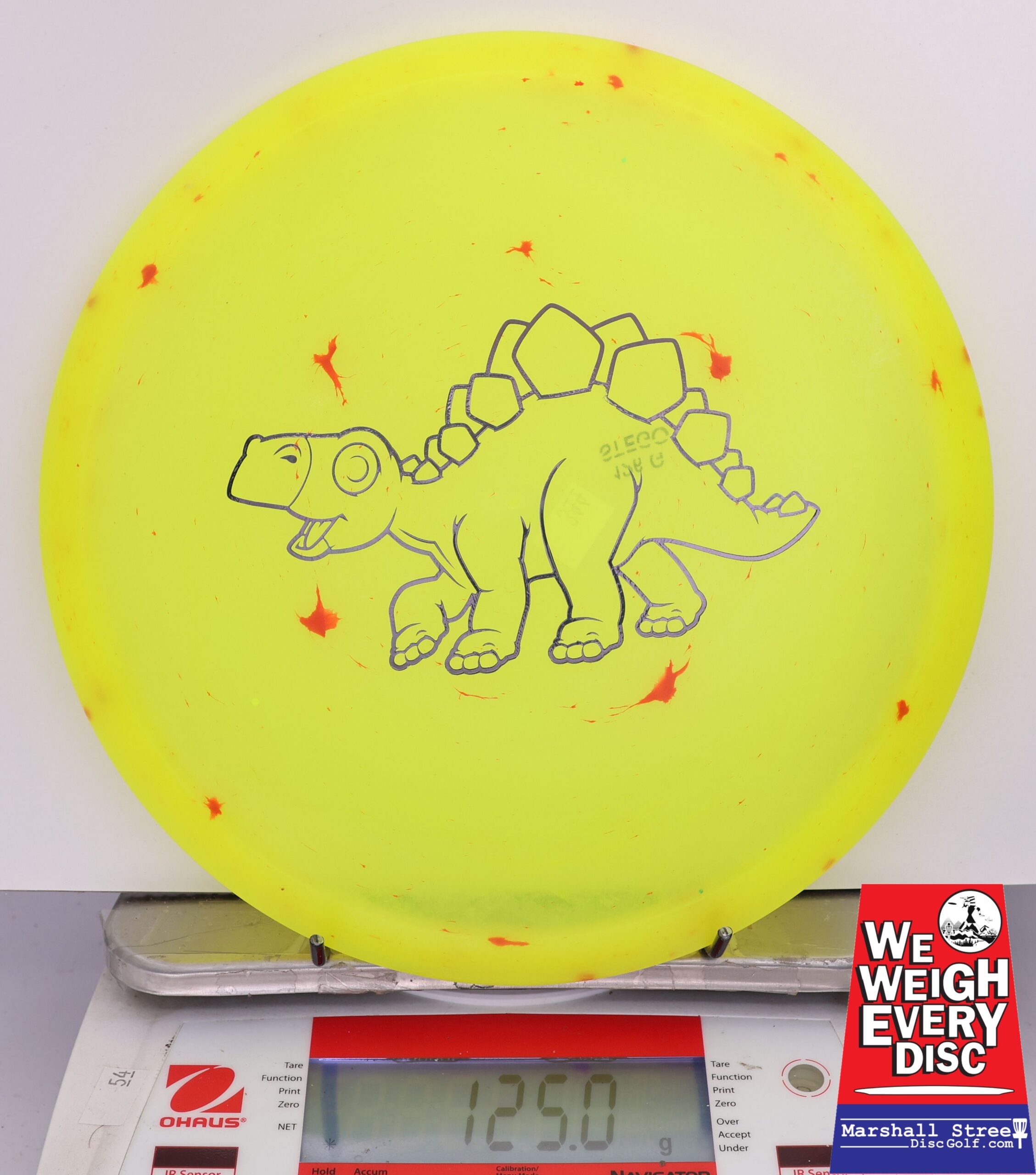 425898 Egg Shell Stegosaurus - #344 Yellow, 125