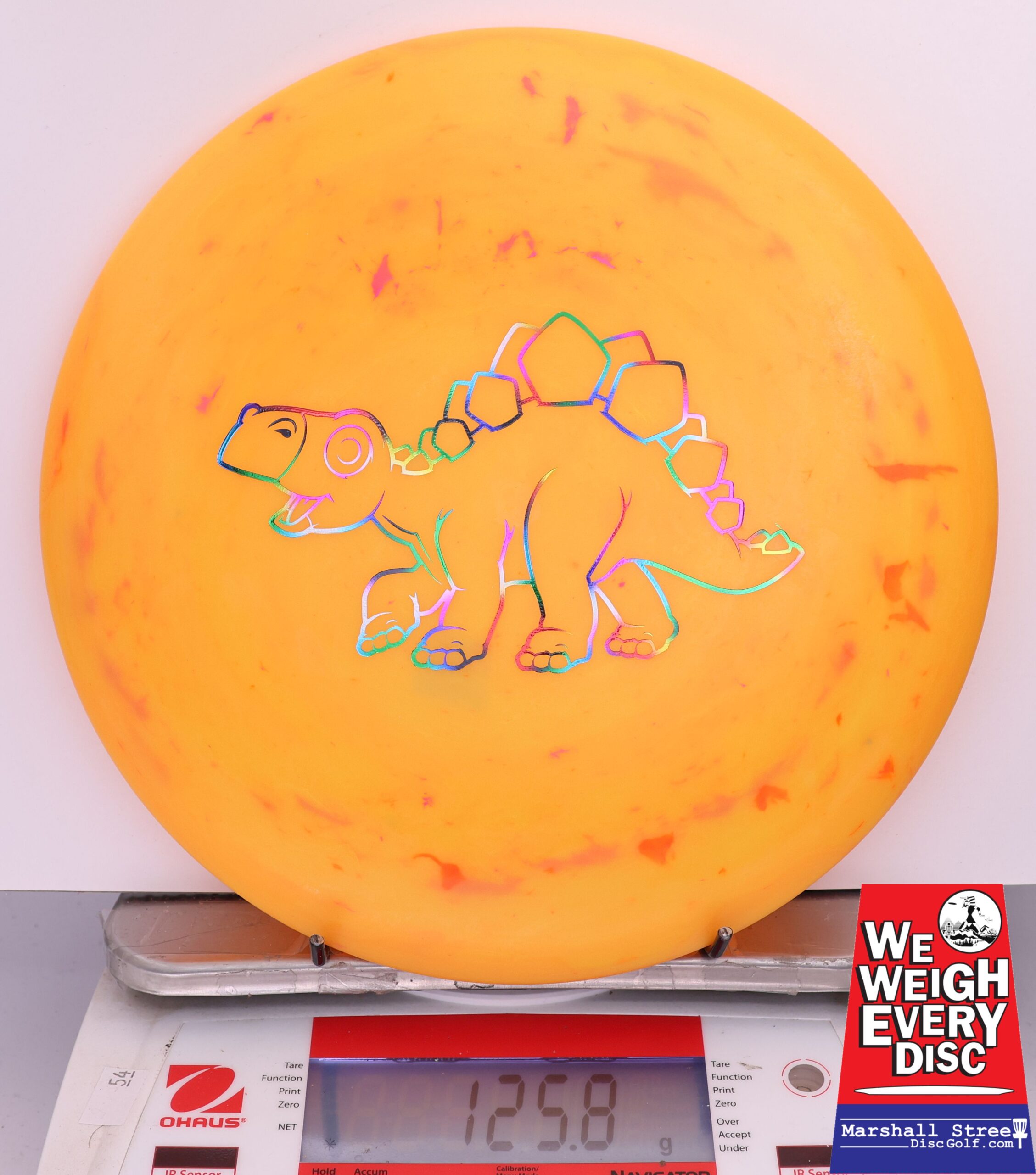 425899 Egg Shell Stegosaurus - #345 Orange, 126