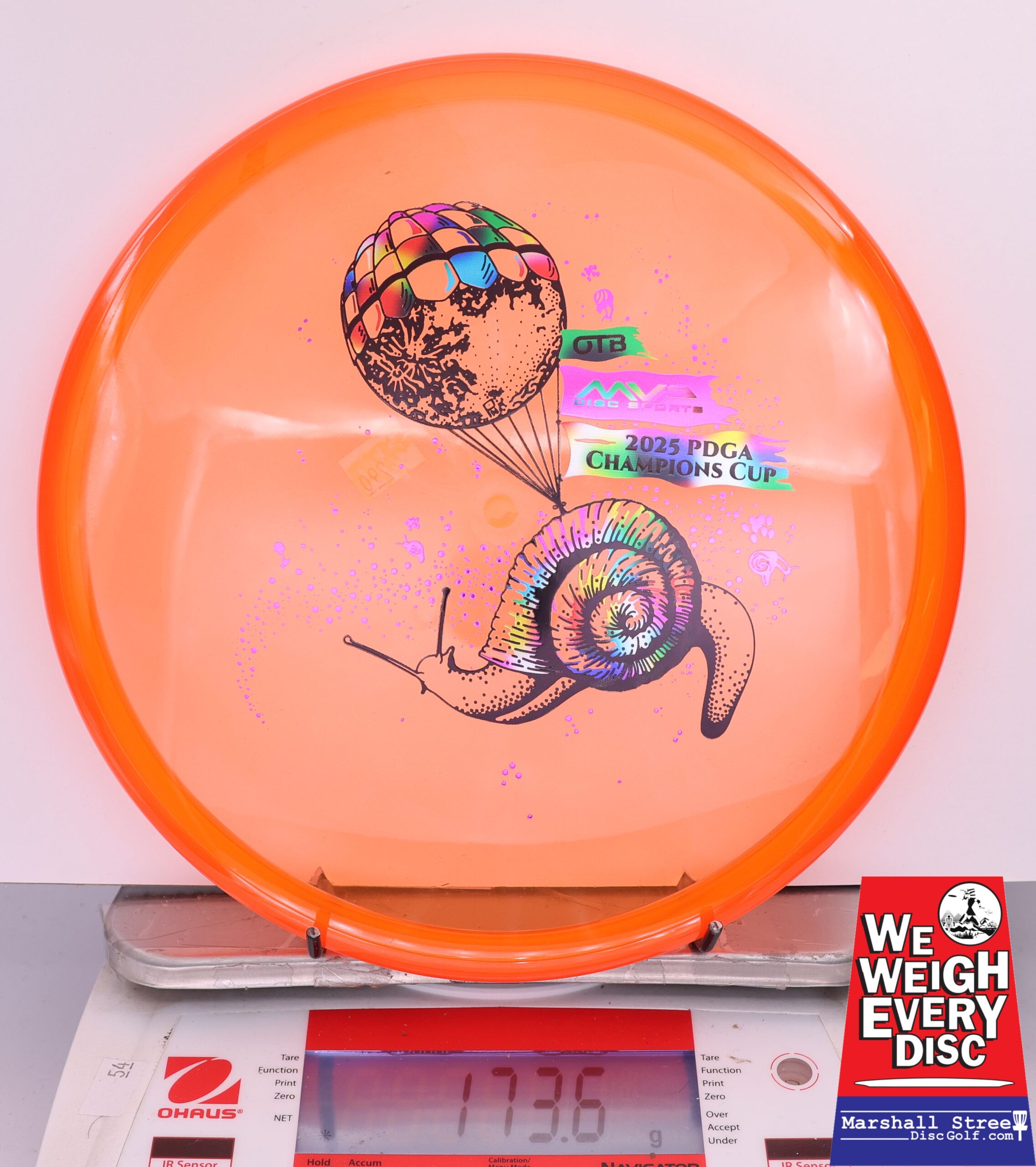 426049 Prism Proton Soft Envy, PDGA Champions Cup 2025 - #290 Orange, 174