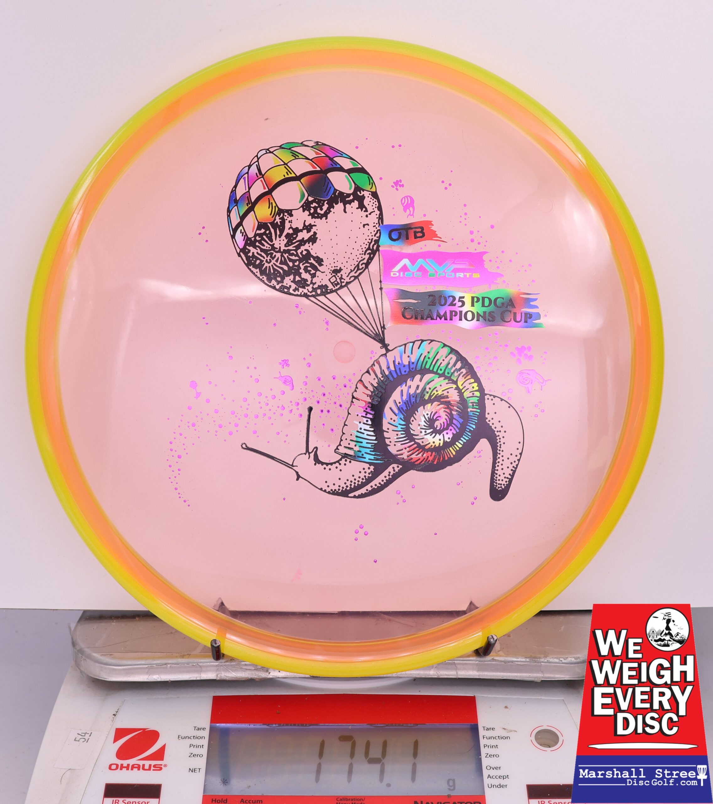 426051 Prism Proton Soft Envy, PDGA Champions Cup 2025 - #292 Yellow-Orange, 174