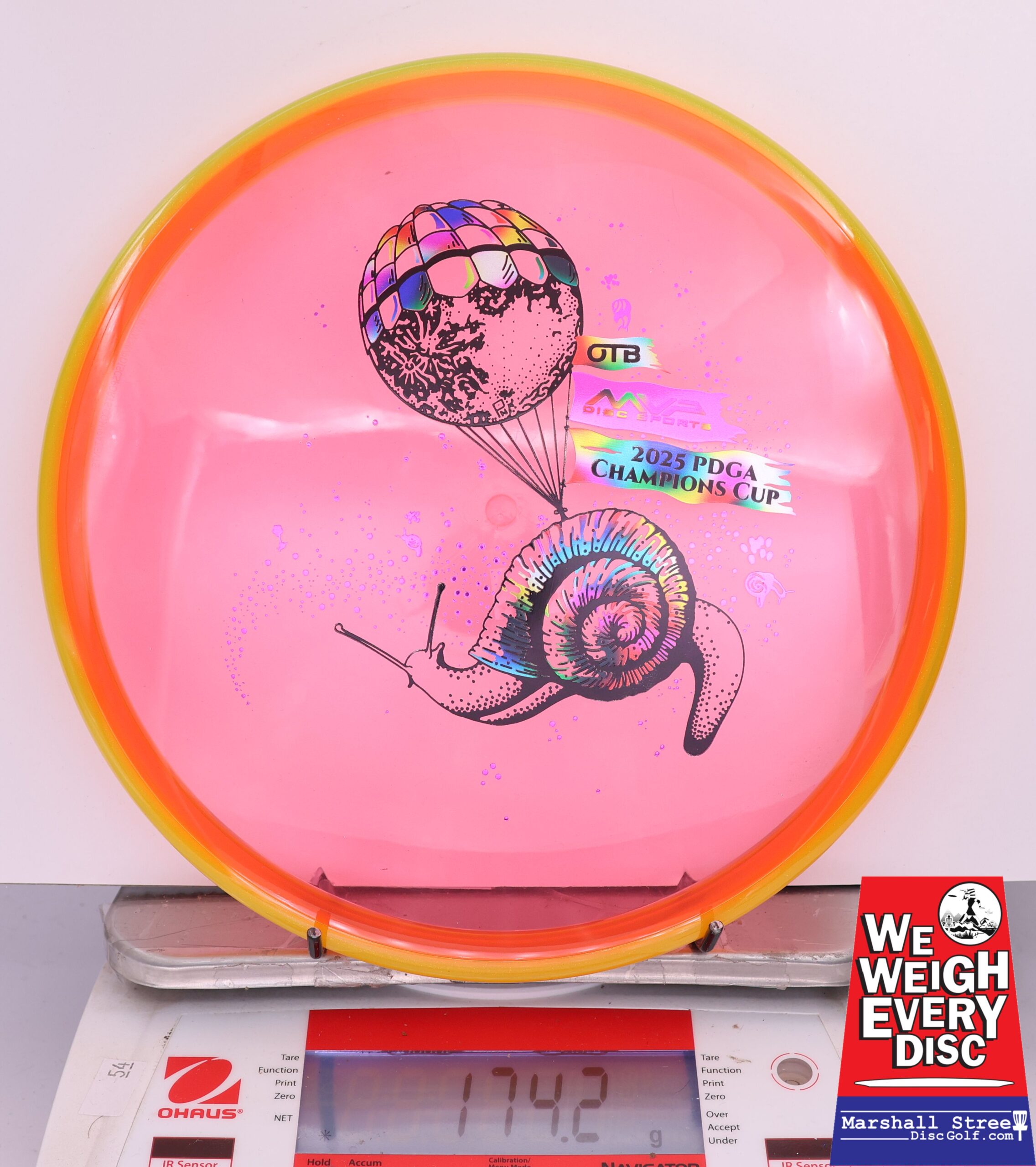 426052 Prism Proton Soft Envy, PDGA Champions Cup 2025 - #293 Yellow-Orange, 174