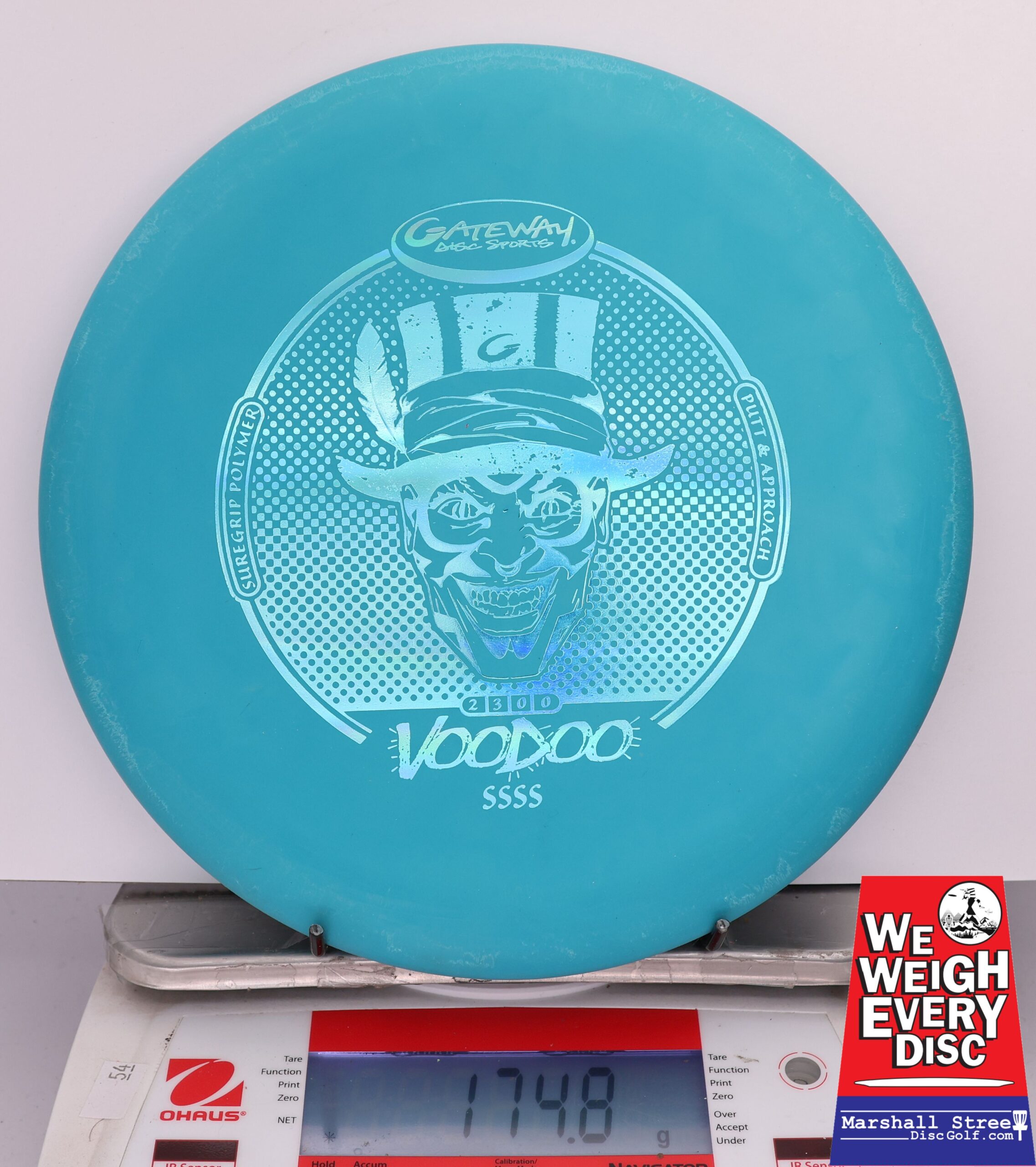 426432 Super Stupid Silly Soft SureGrip Voodoo - #289 TealBlue, 175