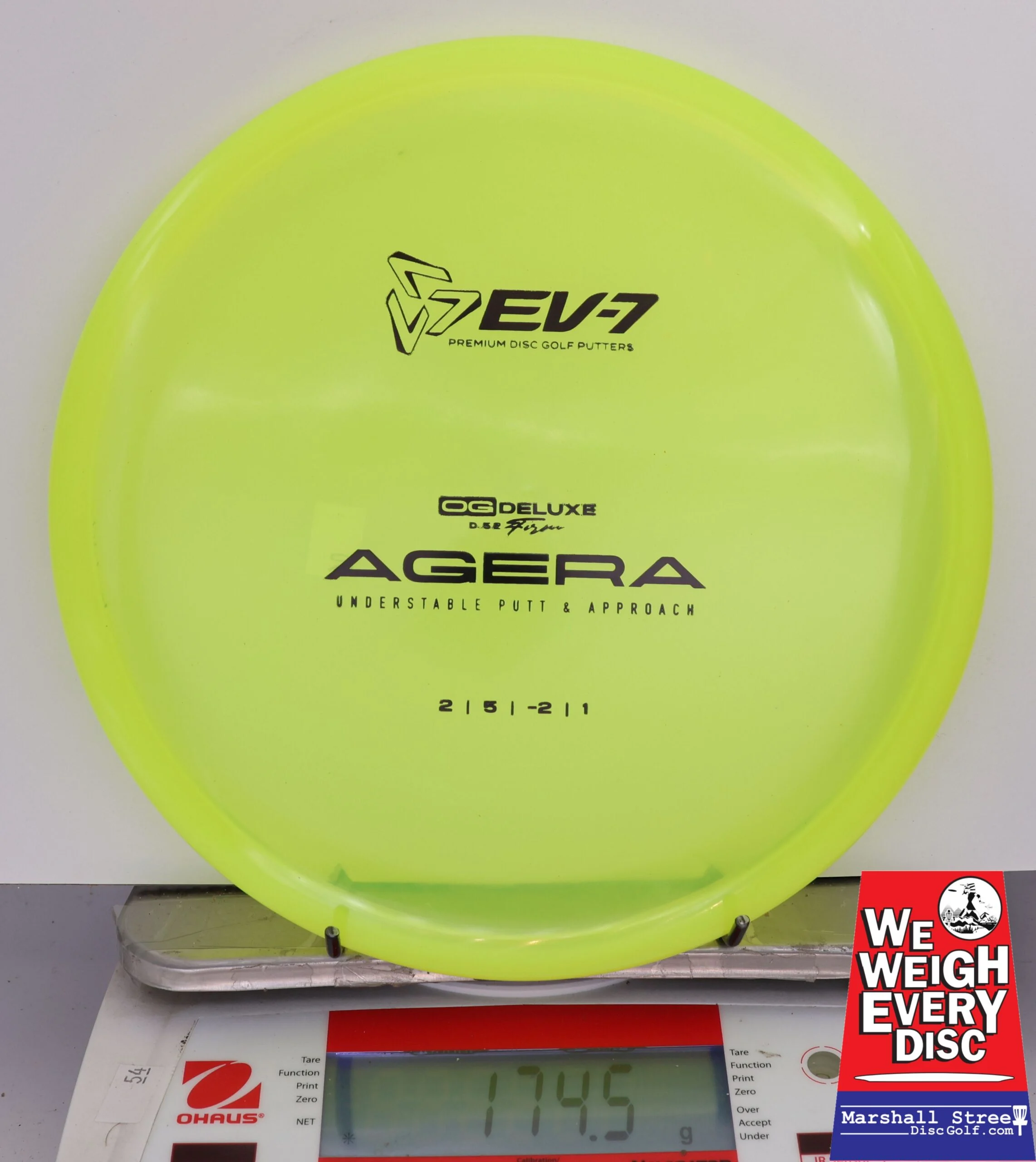 426572 EV-7 Agera, OG Deluxe Firm - #06 NYellow, 175