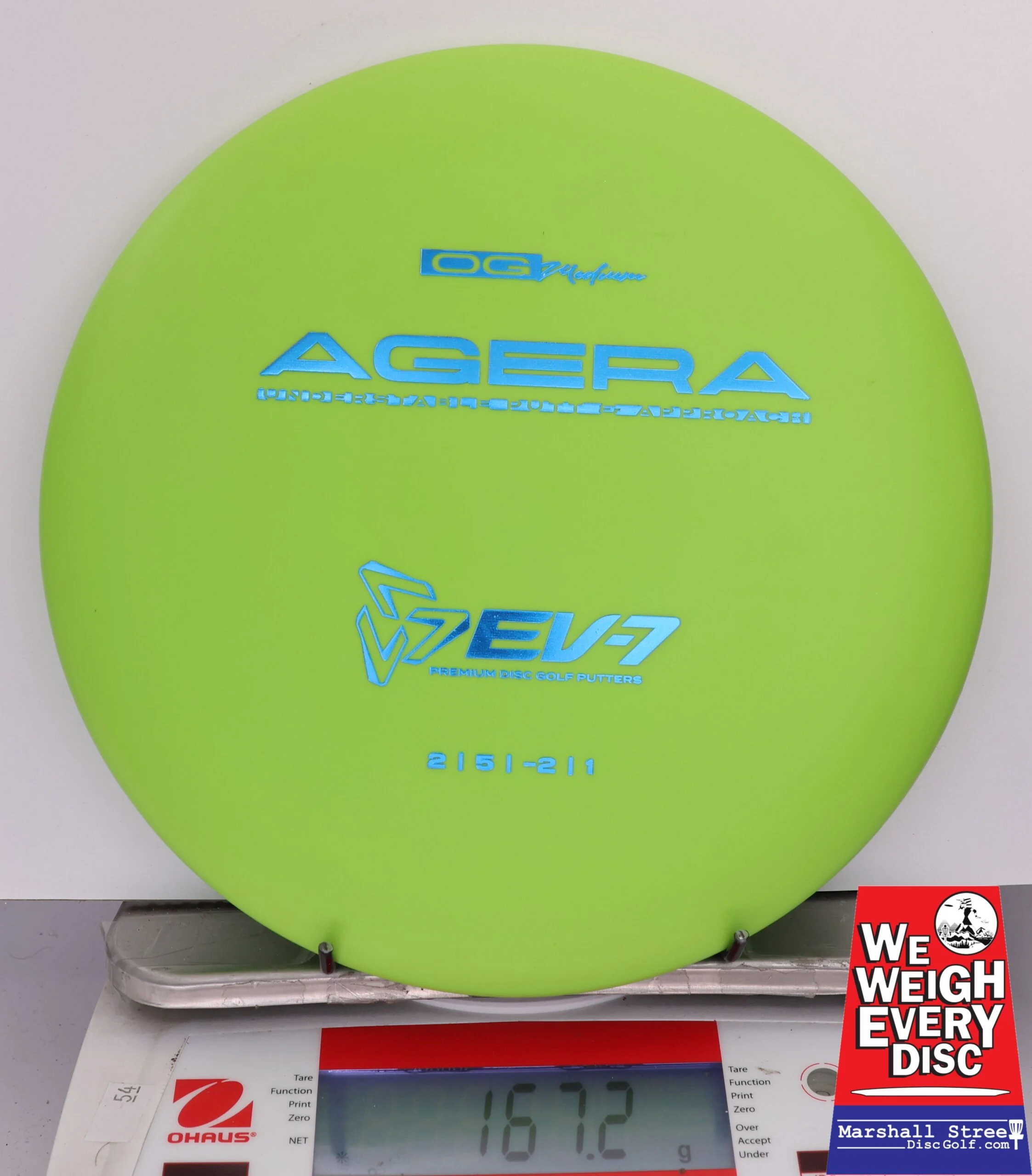 426614 EV-7 Agera, OG Medium - #05 LtGreen, 167