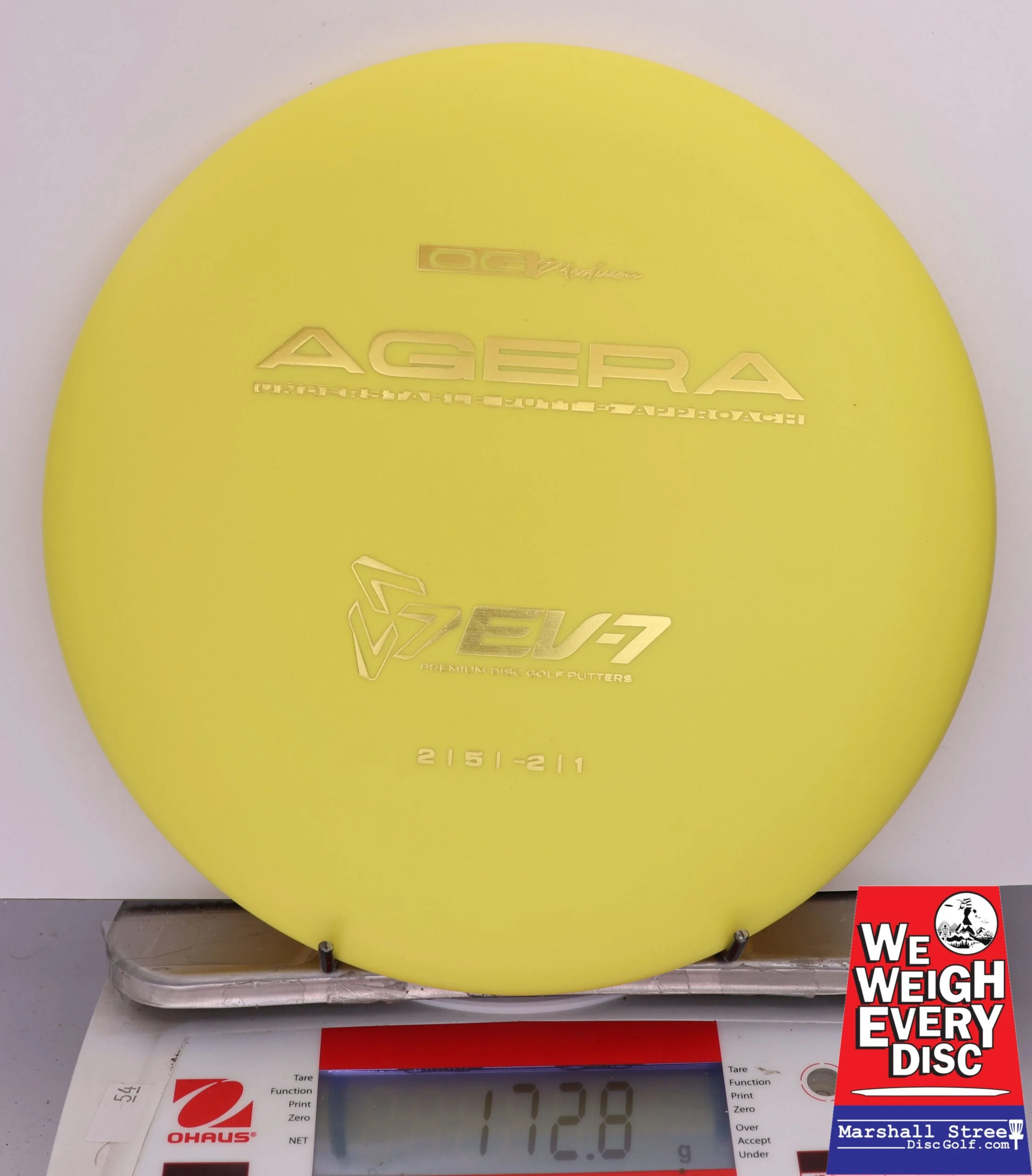 426617 EV-7 Agera, OG Medium - #08 Yellow, 173
