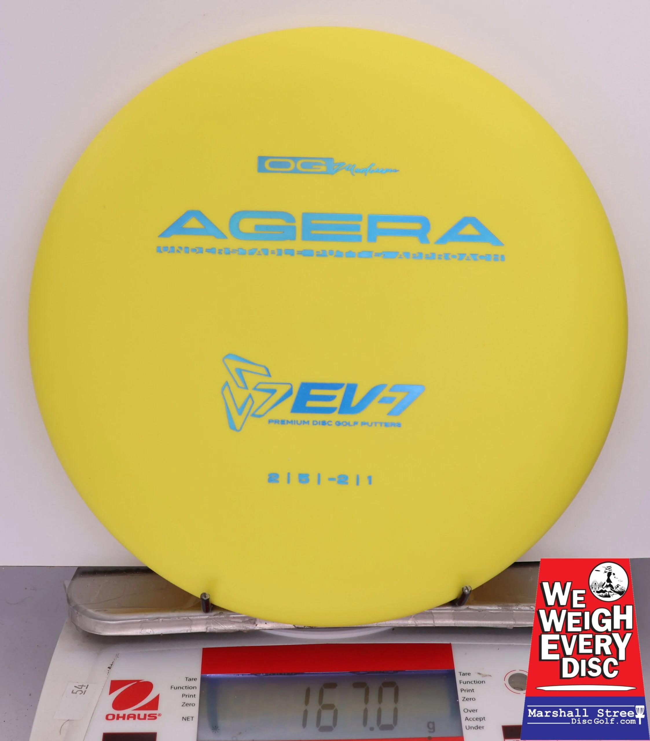 426619 EV-7 Agera, OG Medium - #10 Yellow, 167