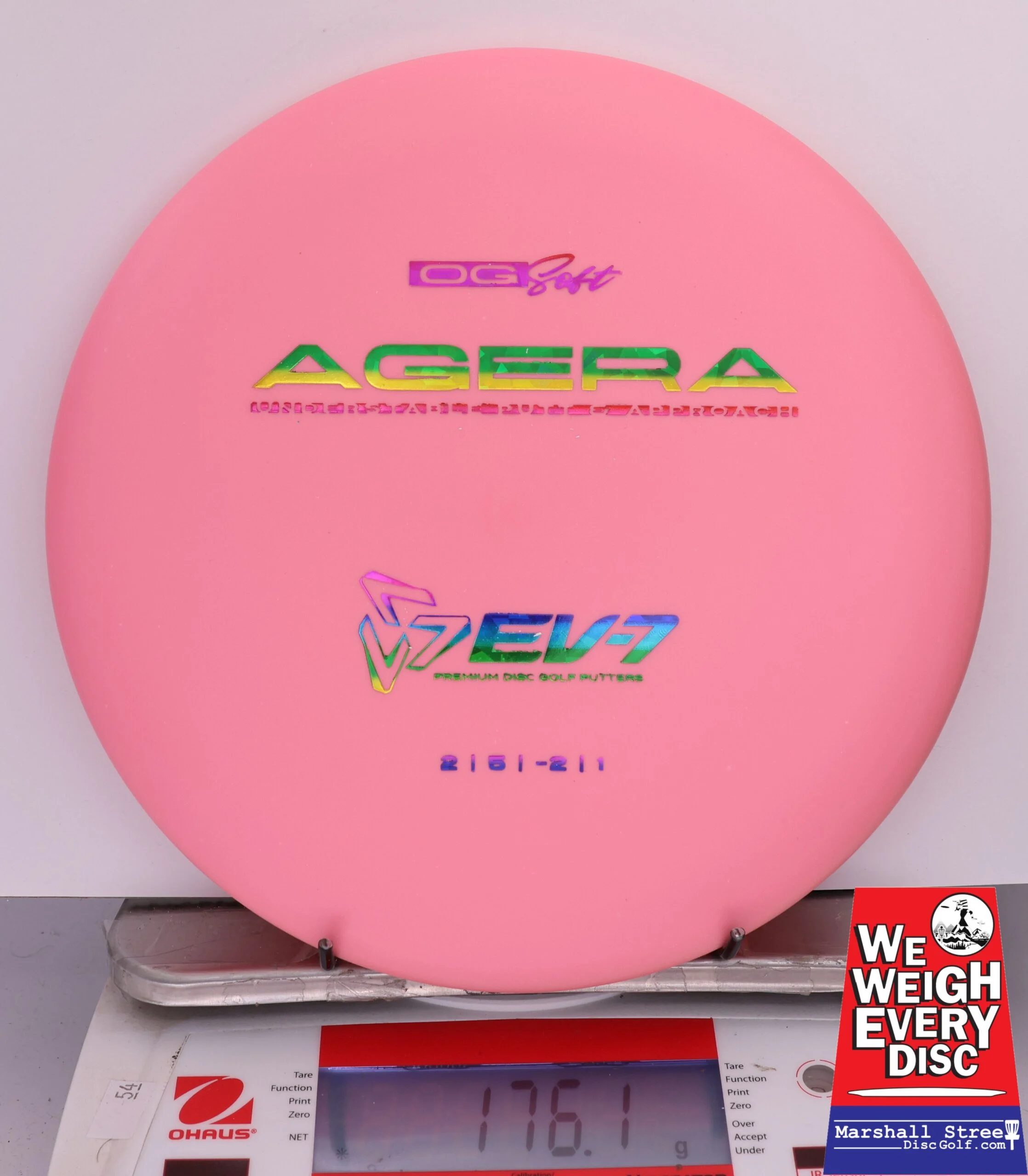 426651 EV-7 Agera, OG Soft - #10 PinkOrng, 176