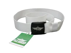 426882 Fly Green, Sports Belt - White, XL 38-46
