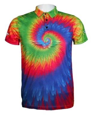 FLY GREEN, DRIFIT-FLY DYE-POLO