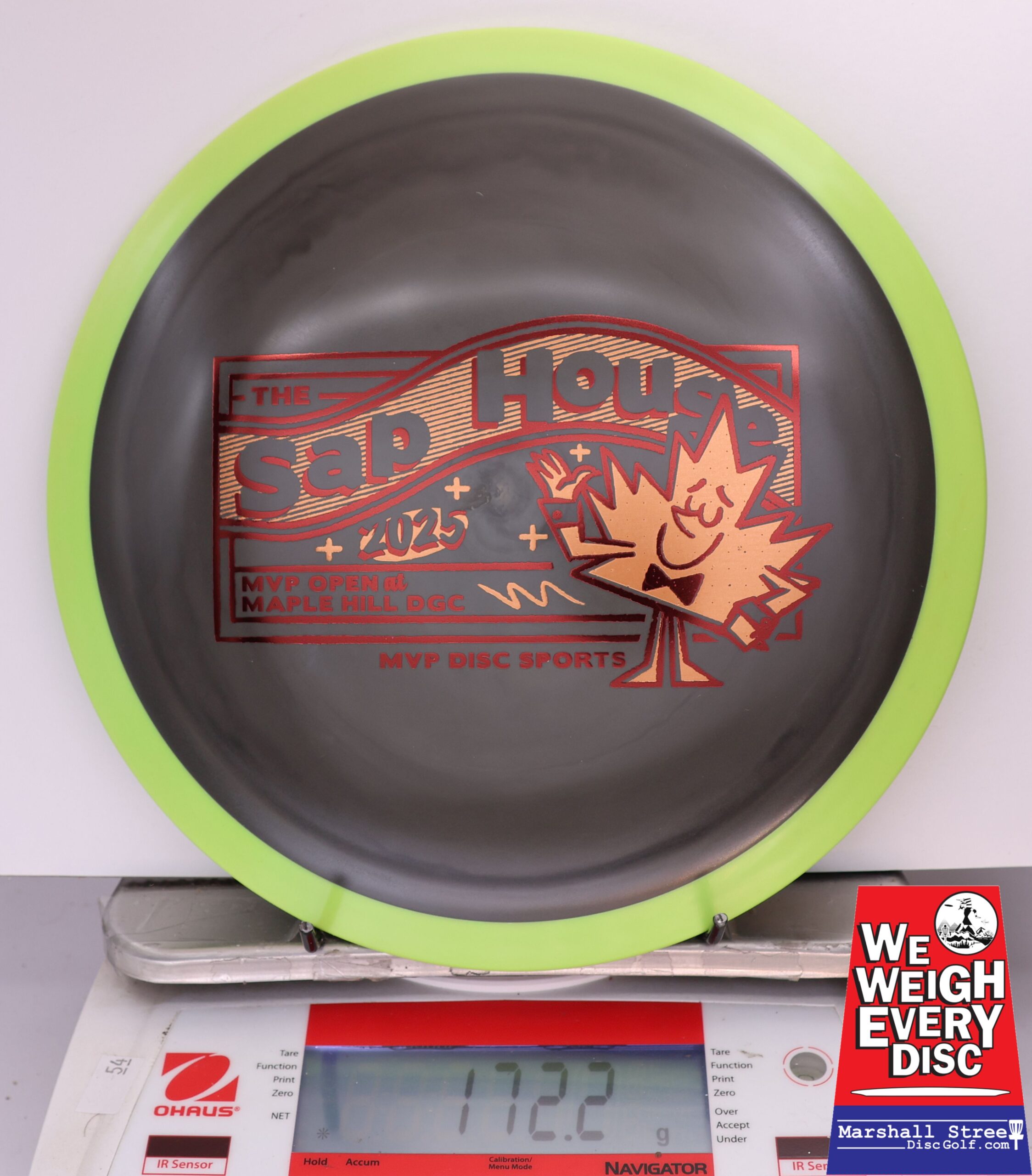 426949 Fission Mayhem, MVP Open 2025 - The Sap House - #52 NYellow-DkGray, 172