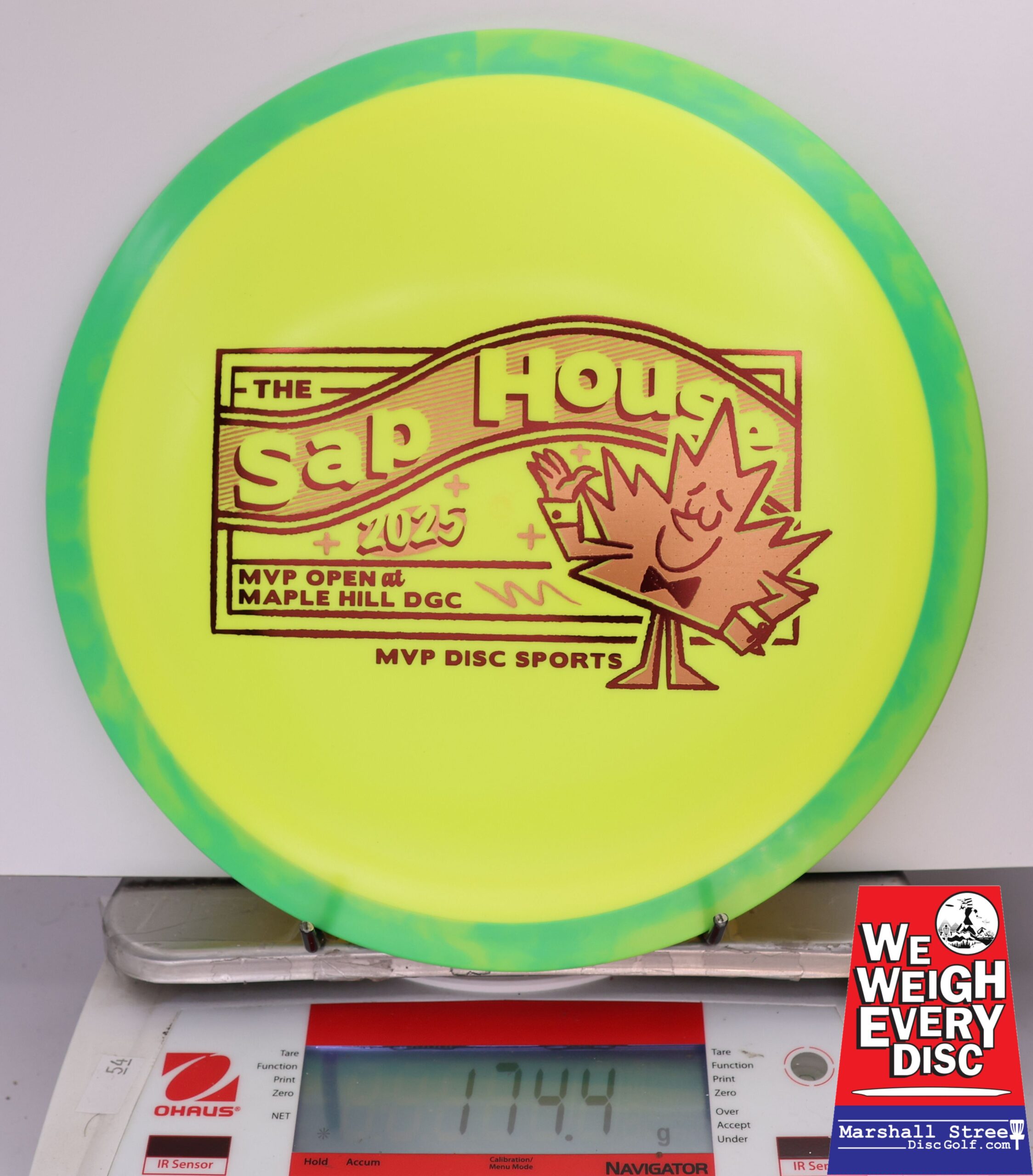 426954 Fission Mayhem, MVP Open 2025 - The Sap House - #57 Green-Yellow, 174