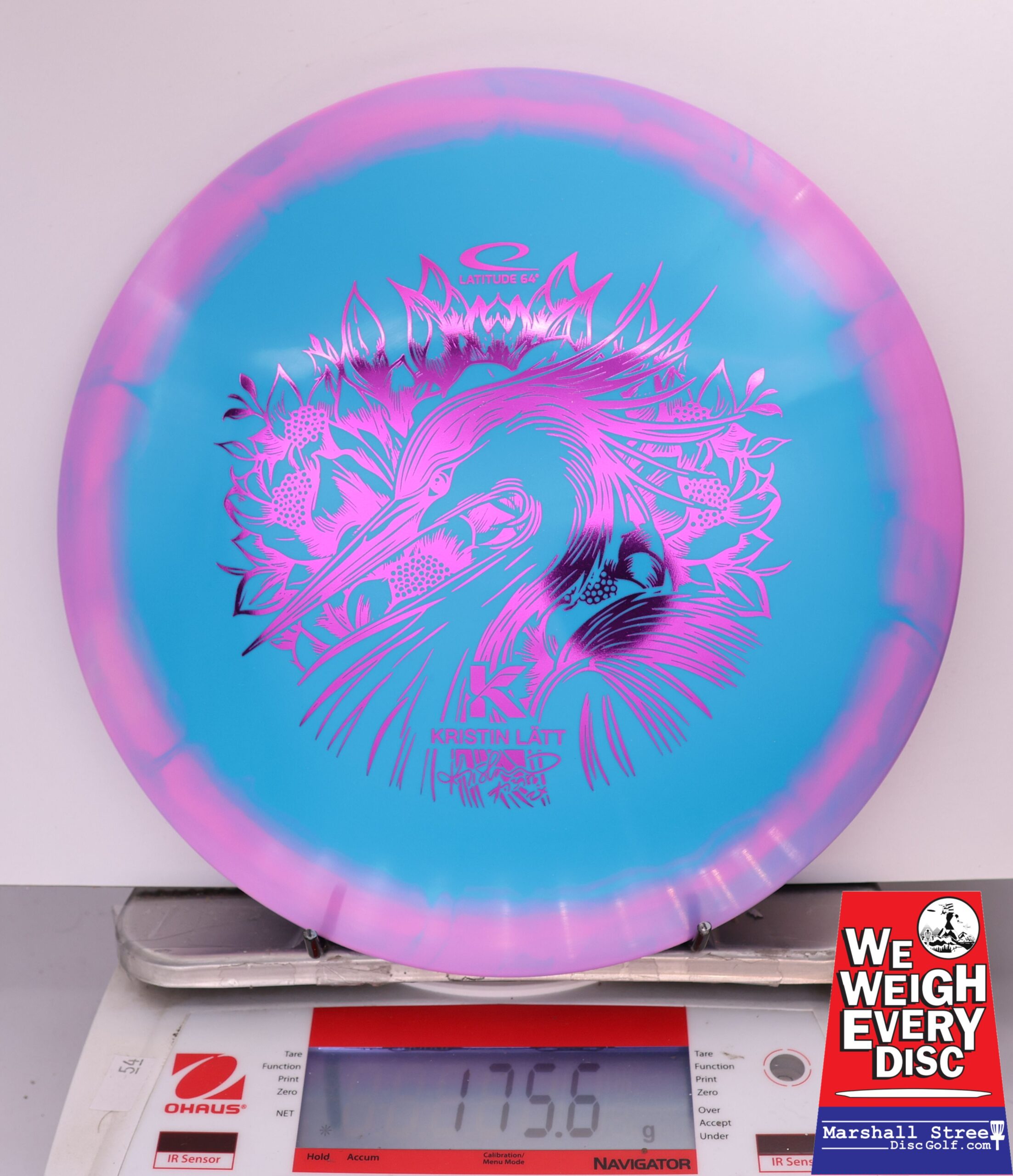 427058 Gold Orbit Saint Pro, Kristin Lätt 2025 Tour Series - #22 Pink-Blue, 176