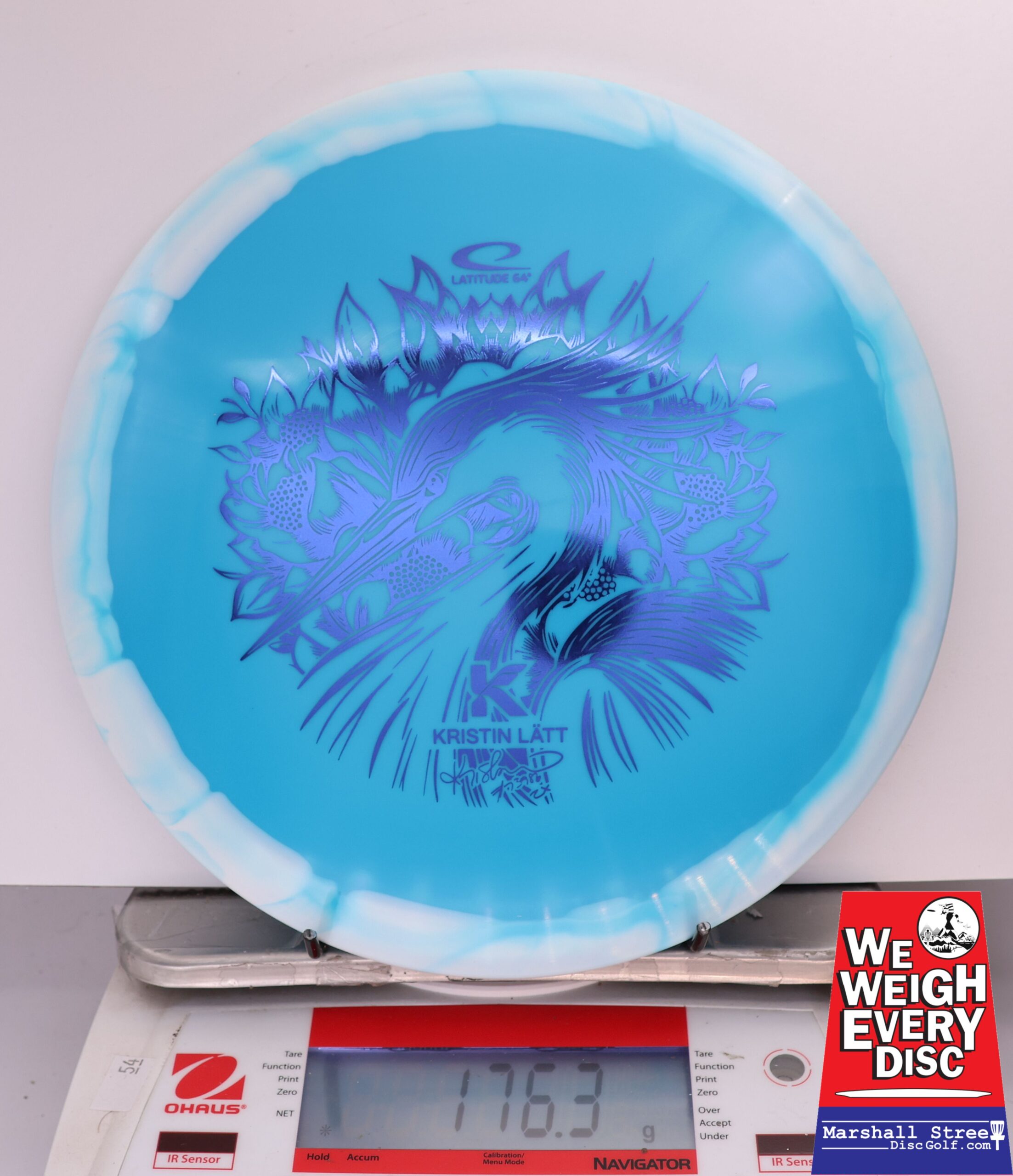 427059 Gold Orbit Saint Pro, Kristin Lätt 2025 Tour Series - #23 White-Blue, 176