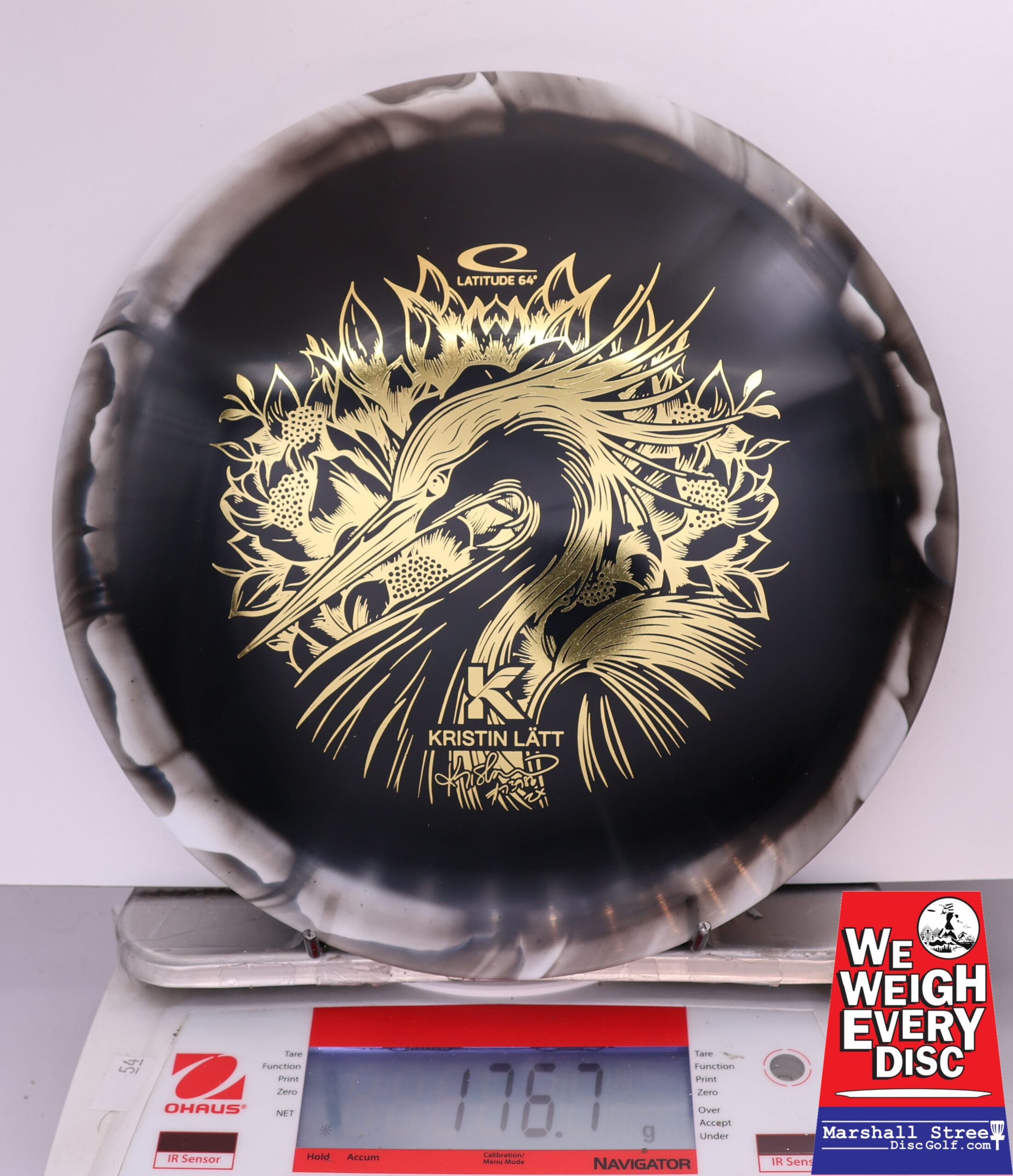 427061 Gold Orbit Saint Pro, Kristin Lätt 2025 Tour Series - #25 White-Black, 177