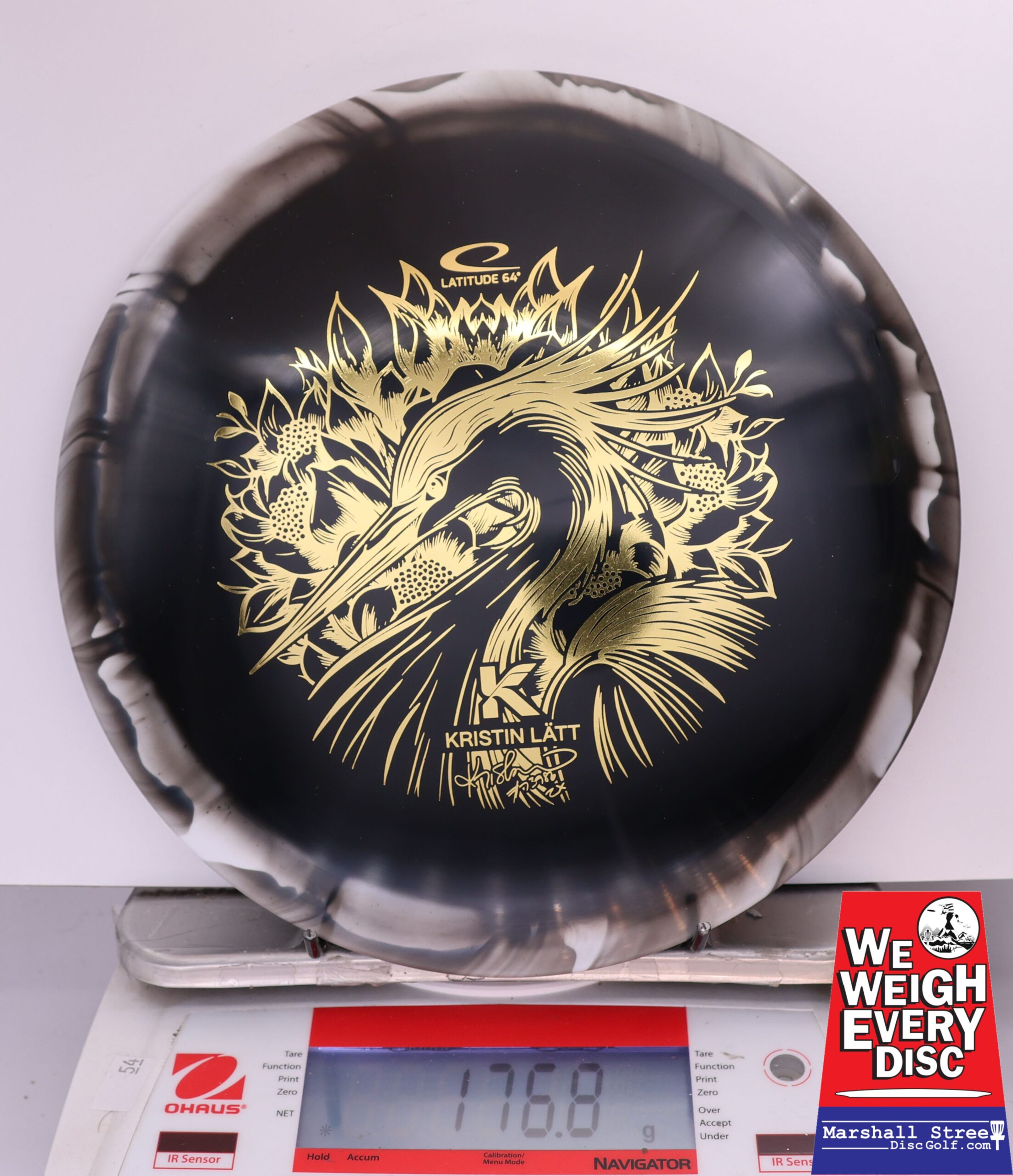 427066 Gold Orbit Saint Pro, Kristin Lätt 2025 Tour Series - #30 White-Black, 177