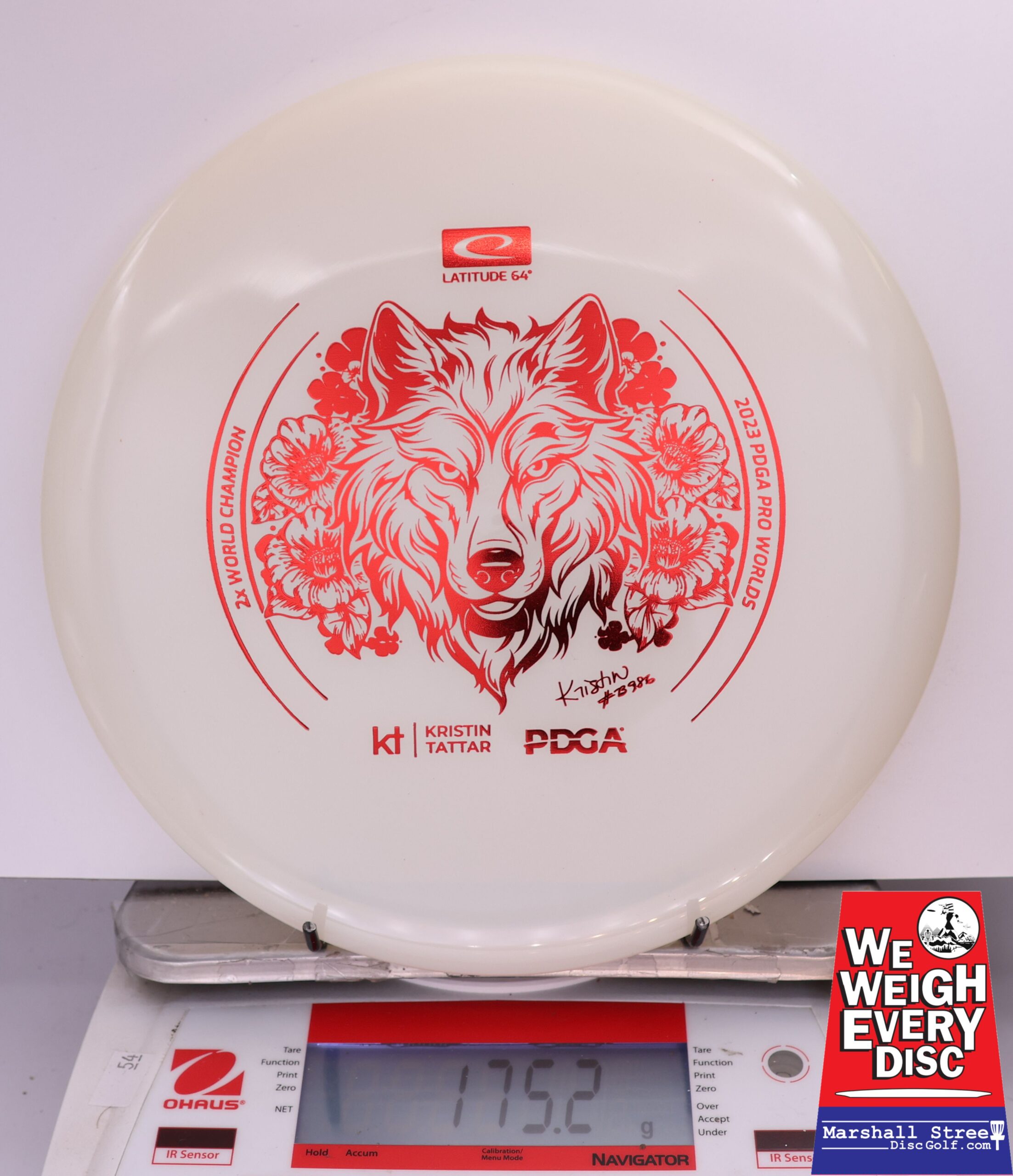 427074 Opto-X Pure, Kristin Tattar 2X Worlds - #07 White, 175