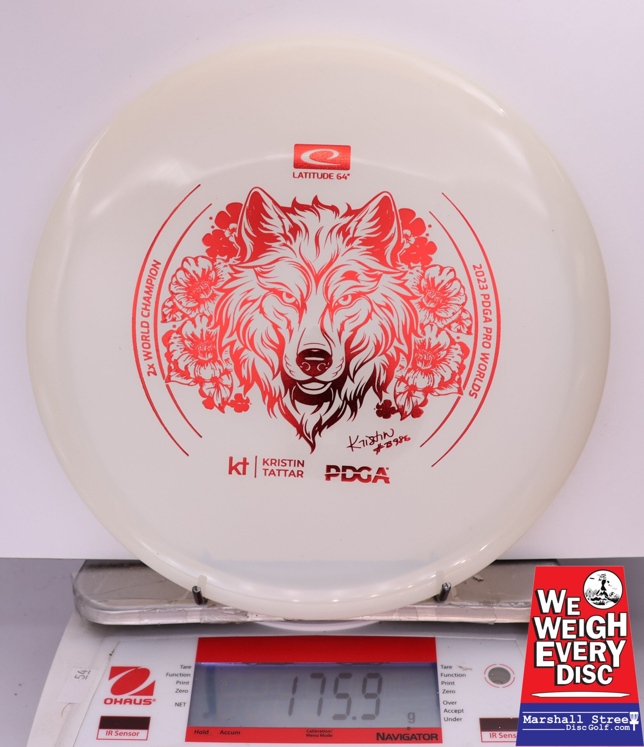 427075 Opto-X Pure, Kristin Tattar 2X Worlds - #08 White, 176