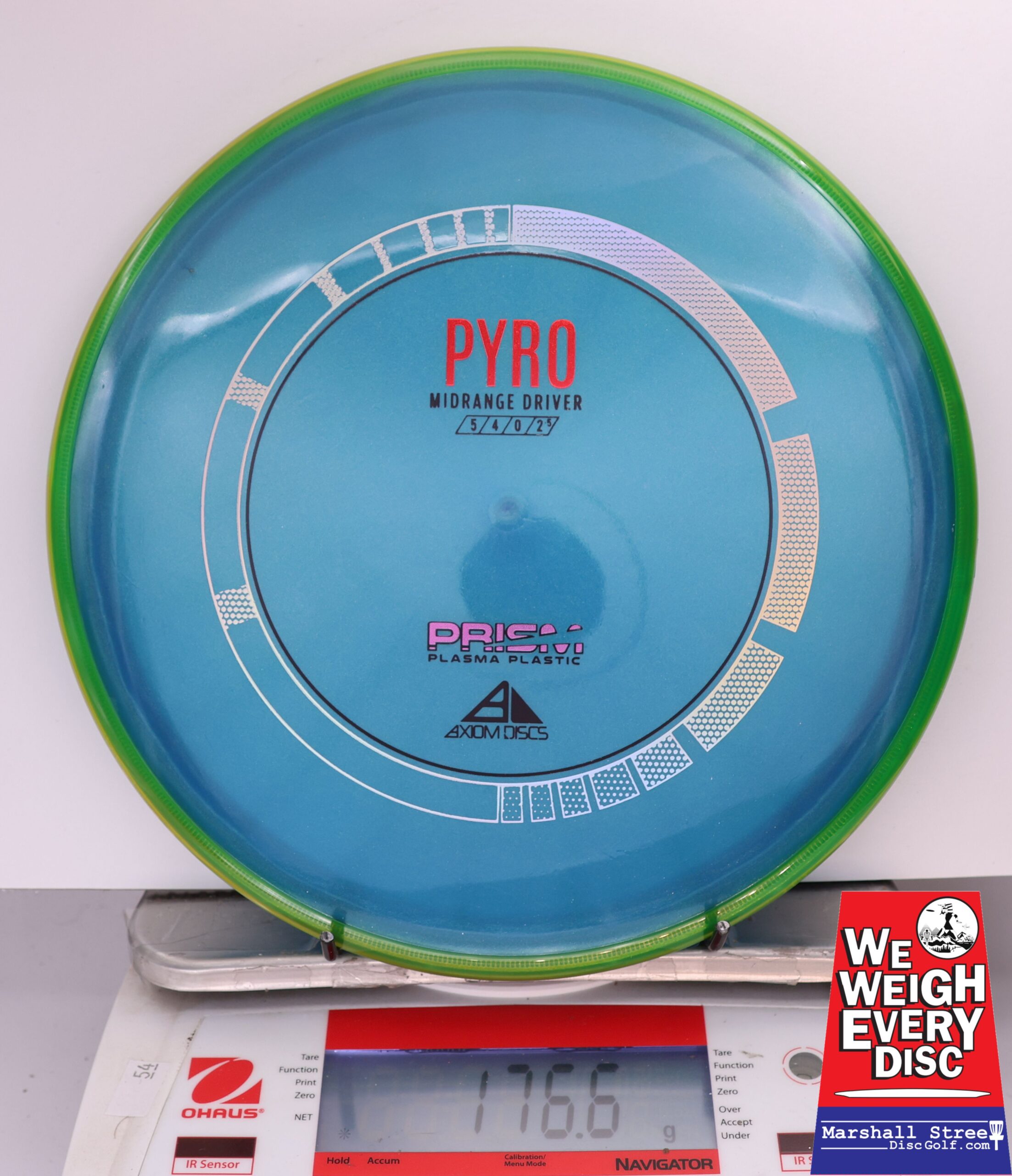 427139 Prism Plasma Pyro - #10 Green-Blue, 177