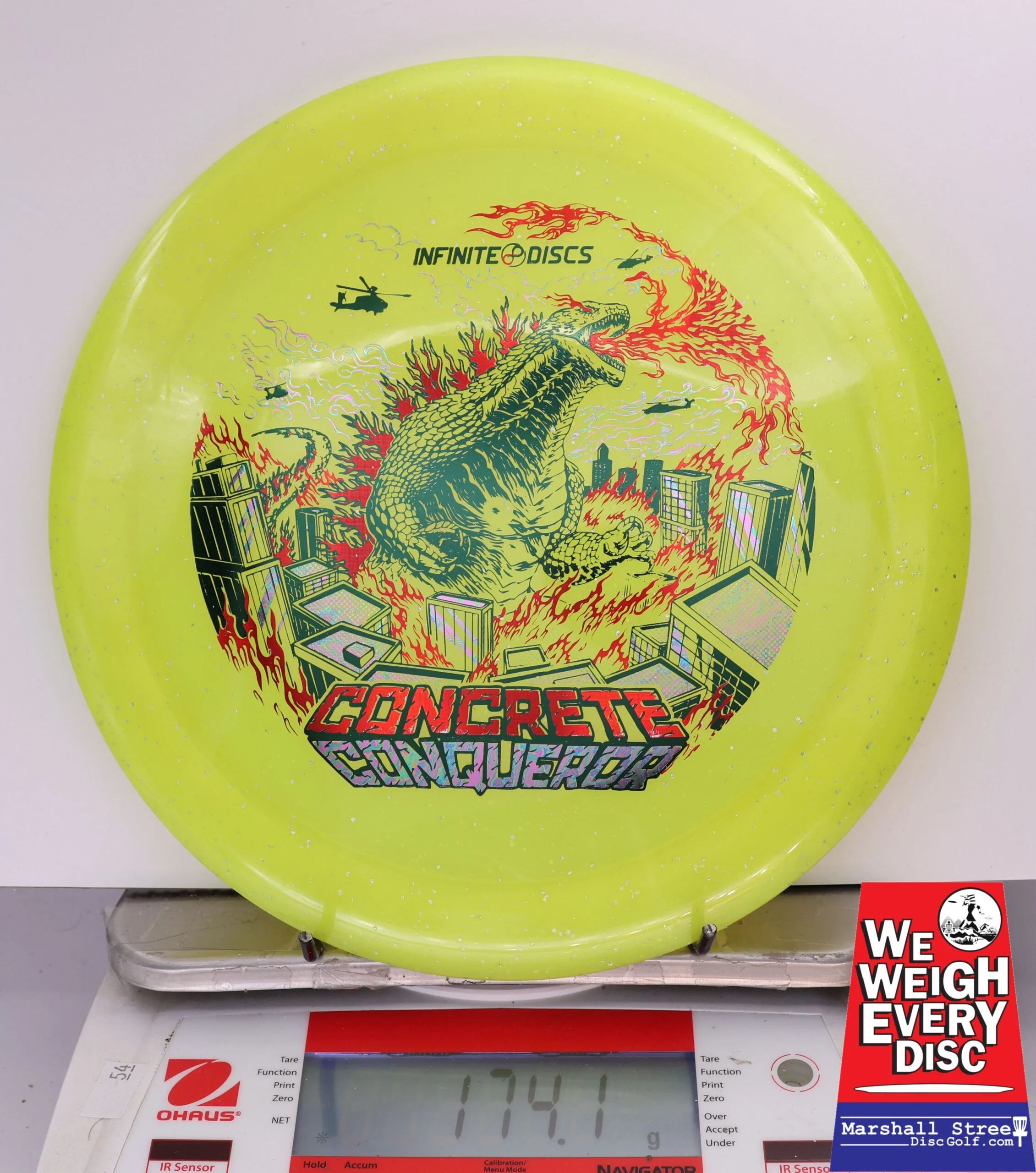 427243 Concrete Conqueror - #01 Yellow, 174