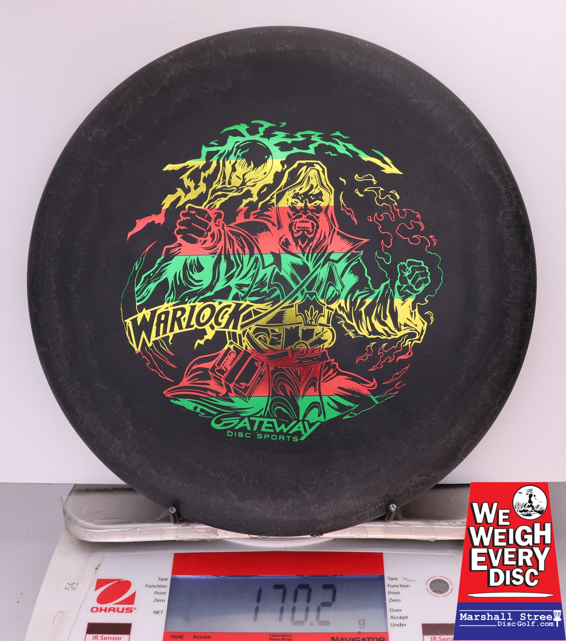 427257 Nylon/Rubber Alloy Warlock - #04 Black, 170