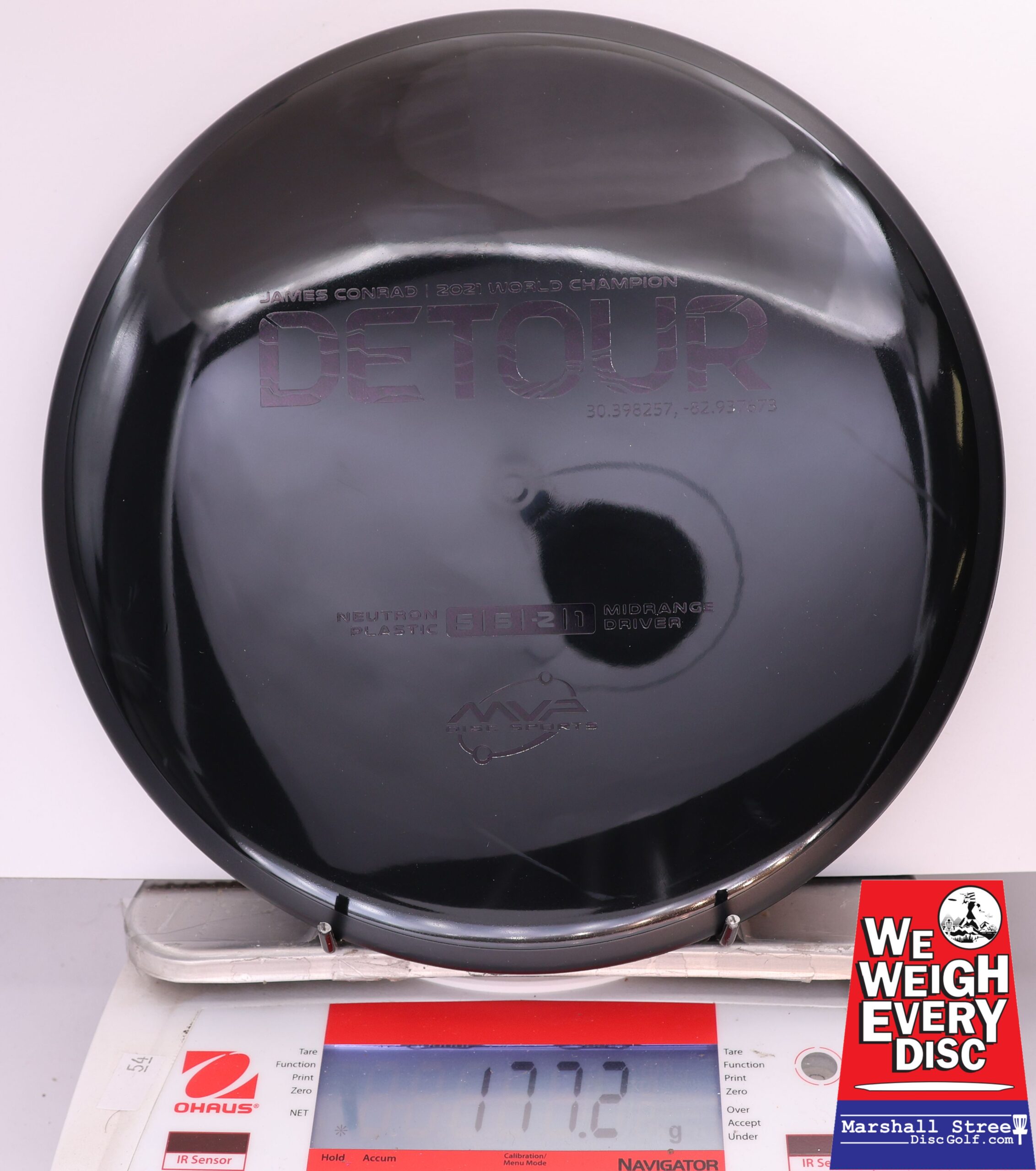 427733 Neutron Detour, James Conrad - #822 Black, 177