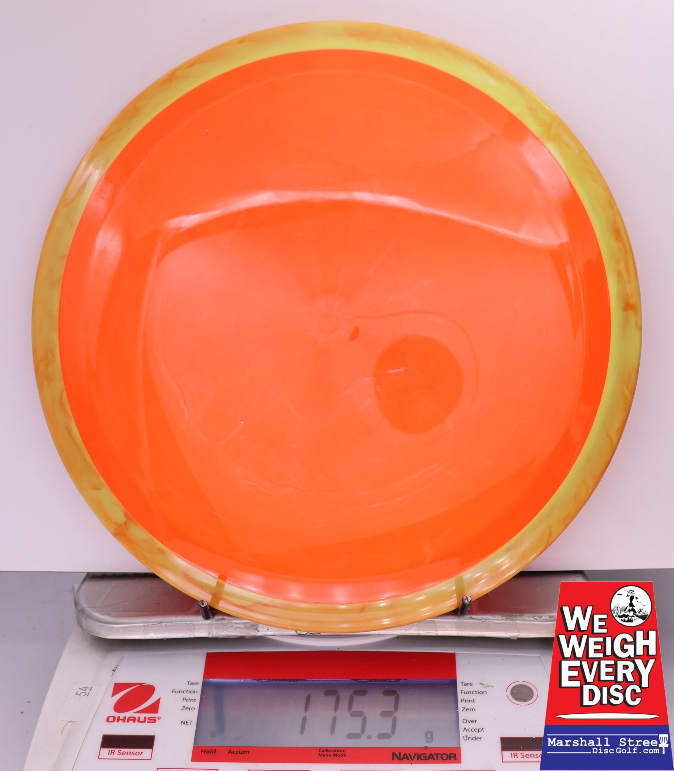 428341 RETOOLED Simon Line Neutron Time-Lapse, No Stamp - #829 YellowOrange-Orange, 175