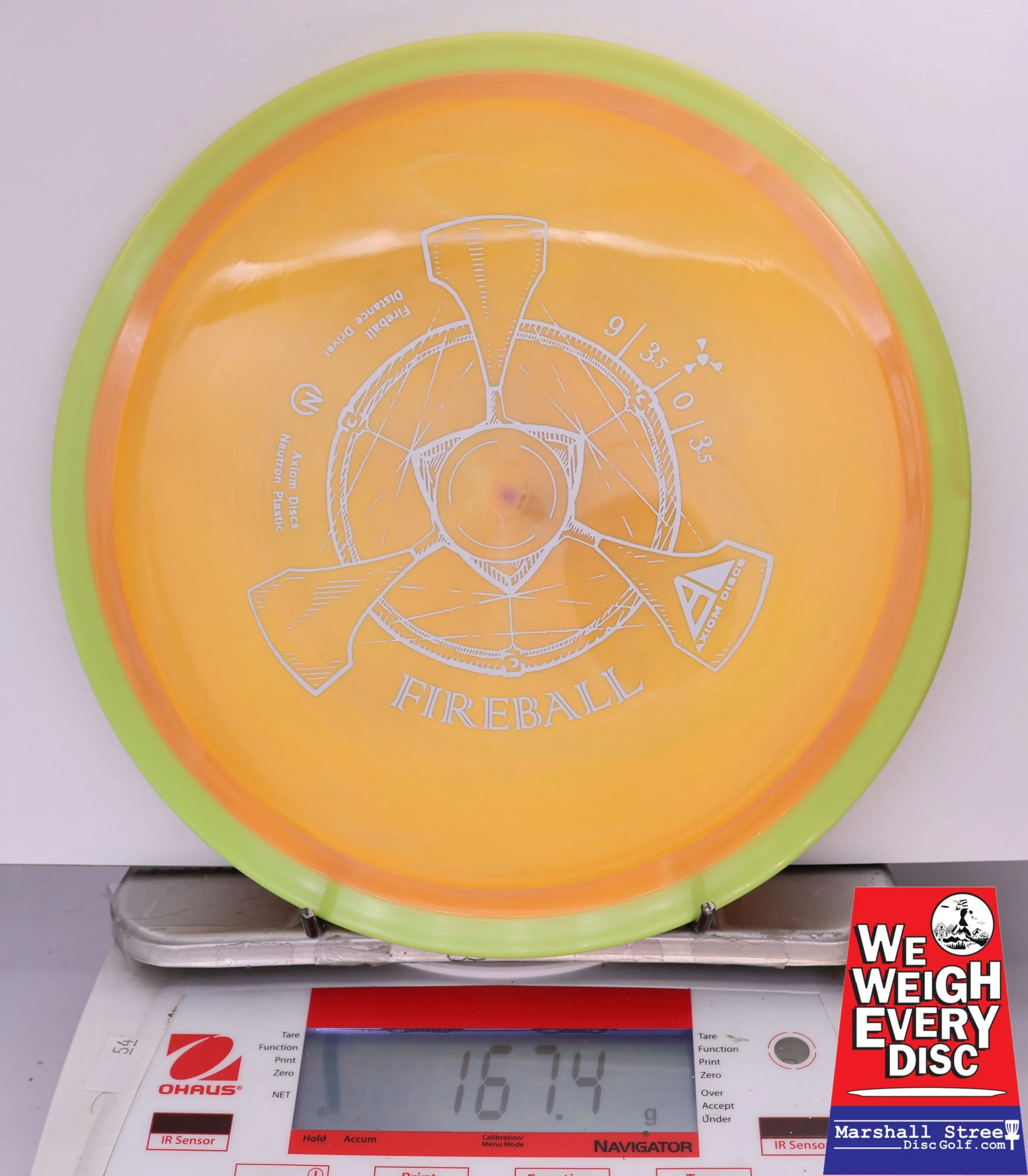 428496 Neutron Fireball - #809 Yellow-LtOrange, 167