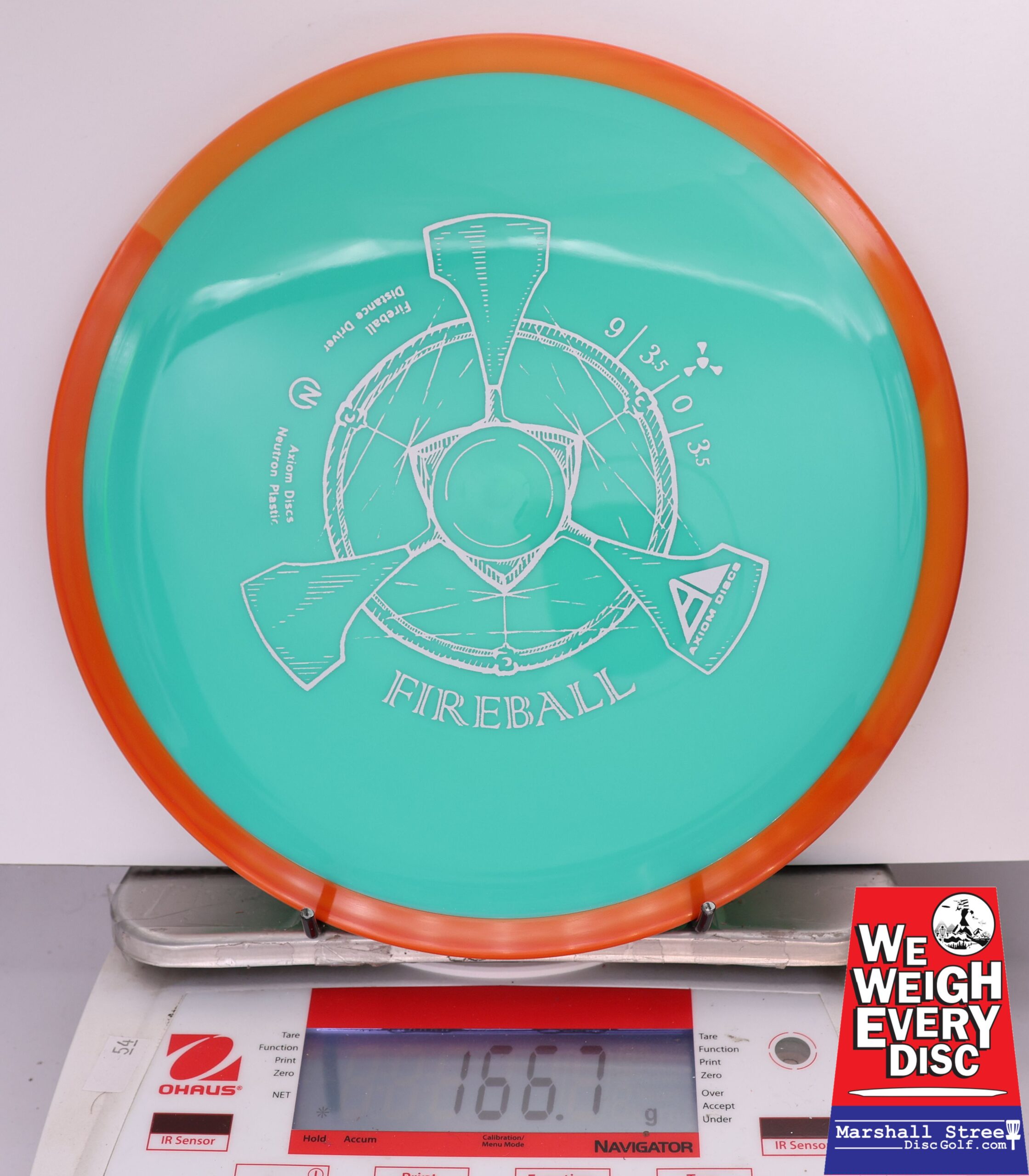 428497 Neutron Fireball - #810 Orange-Aqua, 167