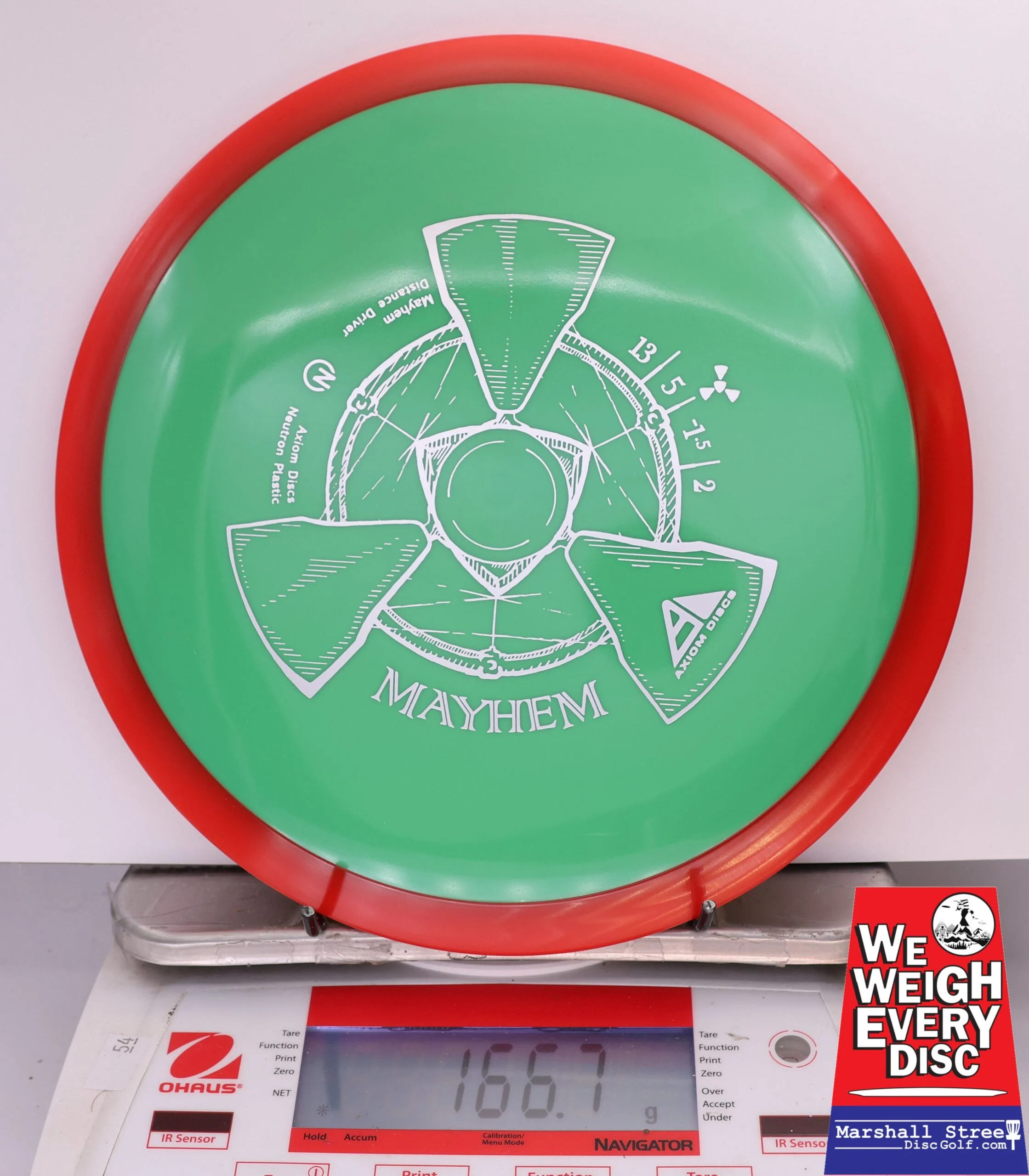 428517 Neutron Mayhem - #810 Red-Green, 167