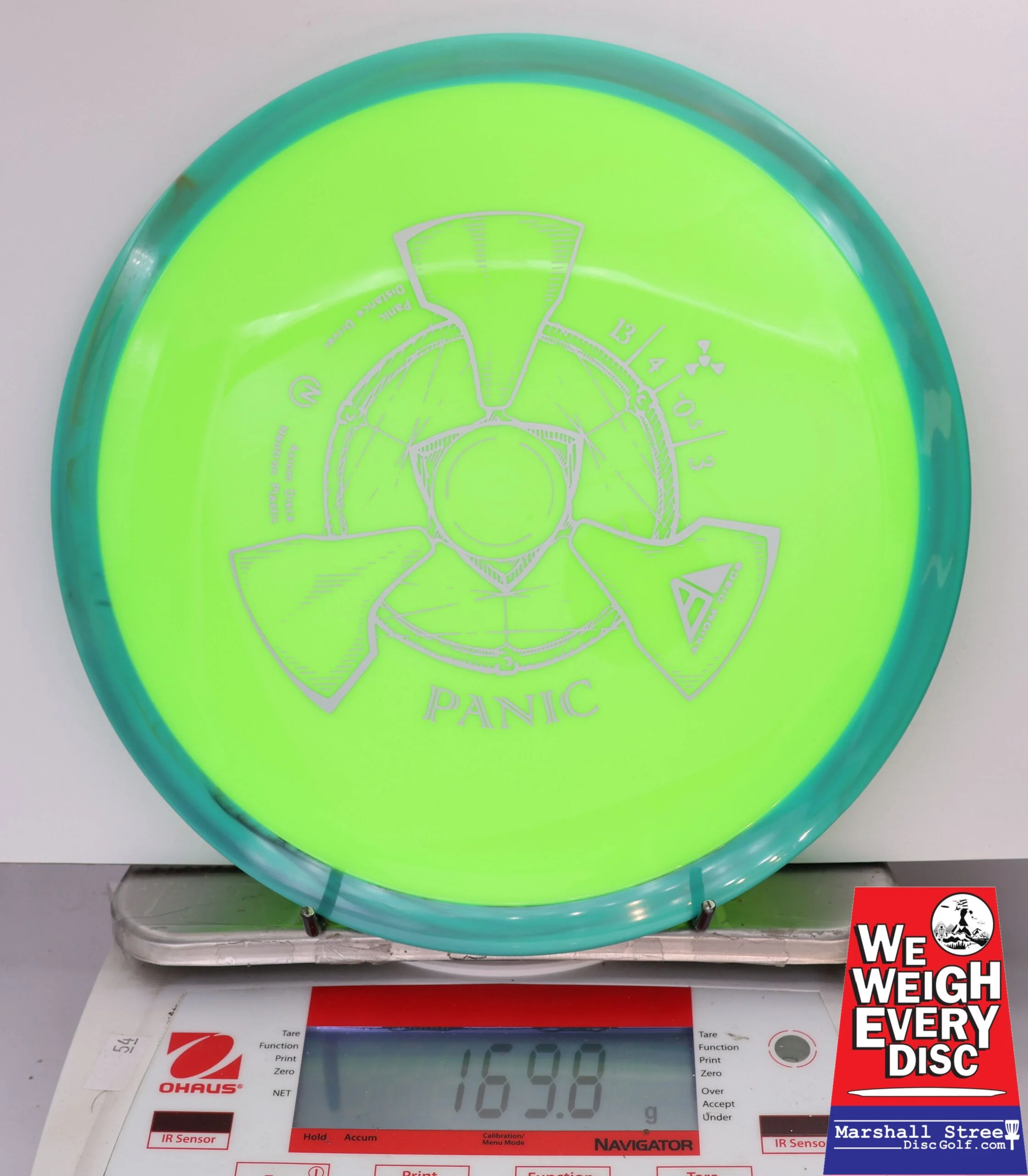 428561 Neutron Panic - #814 Teal-NYellow, 170