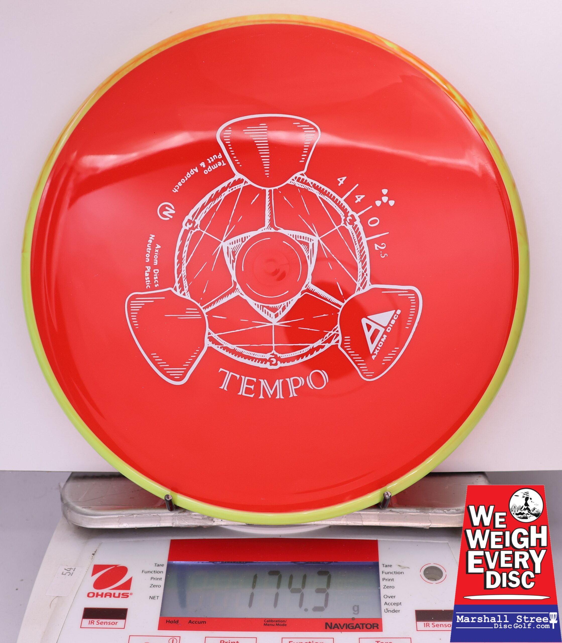 428578 Neutron Tempo - #811 OrangeYellow-Red, 174