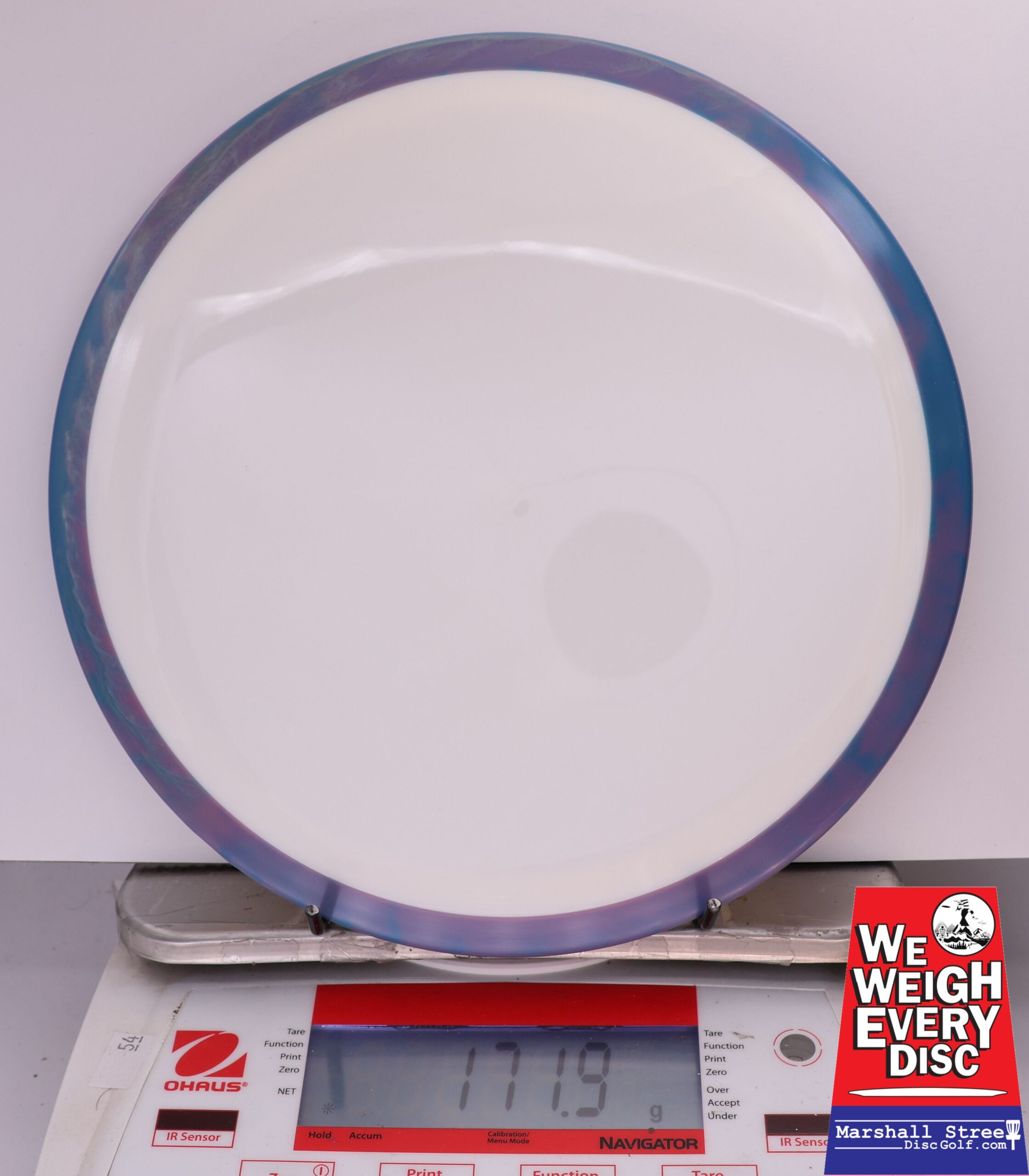 428619 Neutron Fireball, White - No Stamp - #807 Blurple-White, 172