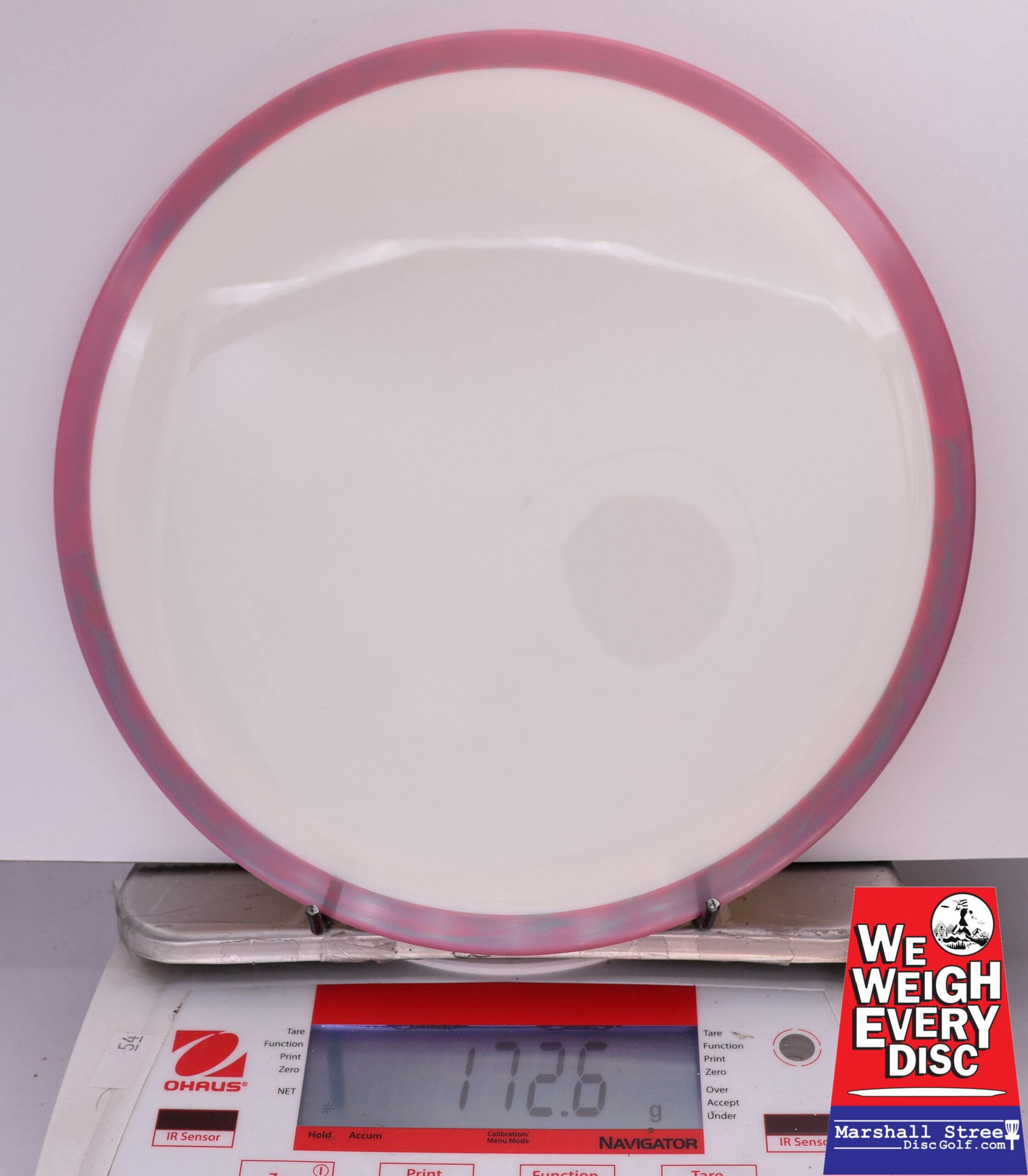 428630 Neutron Fireball, White - No Stamp - #818 Pink-White, 173