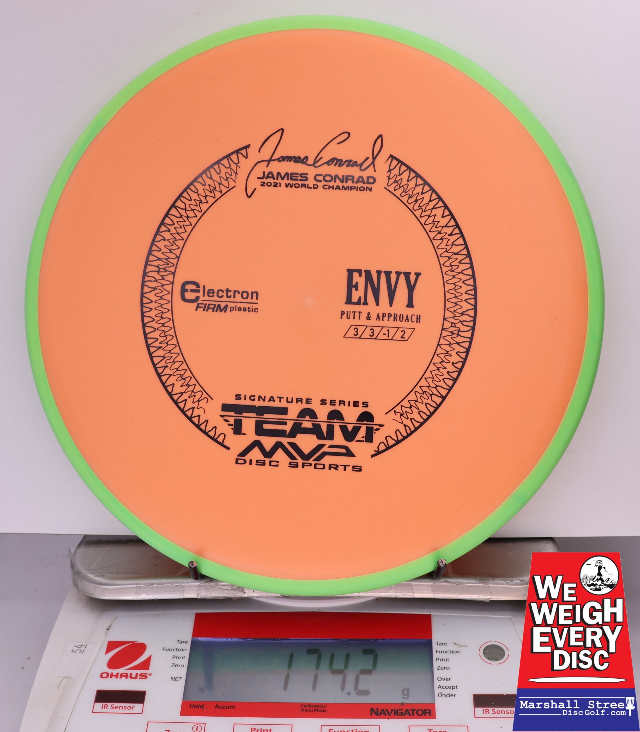 428963 Electron Firm Envy, James Conrad - #805 Green-Orange, 174