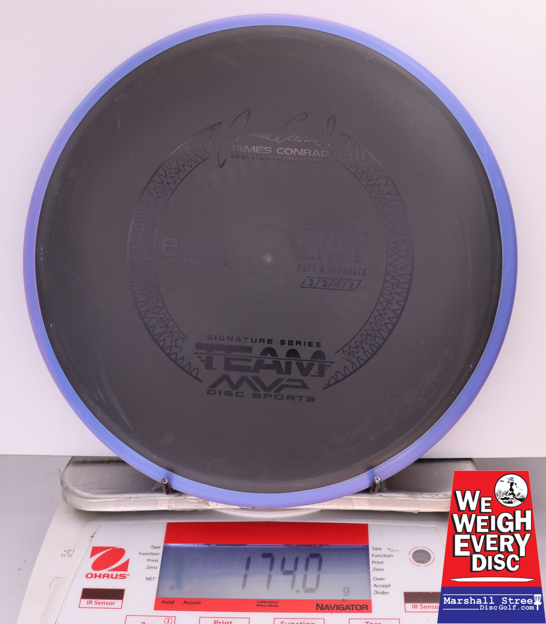 428966 Electron Firm Envy, James Conrad - #808 Purple-Black, 174