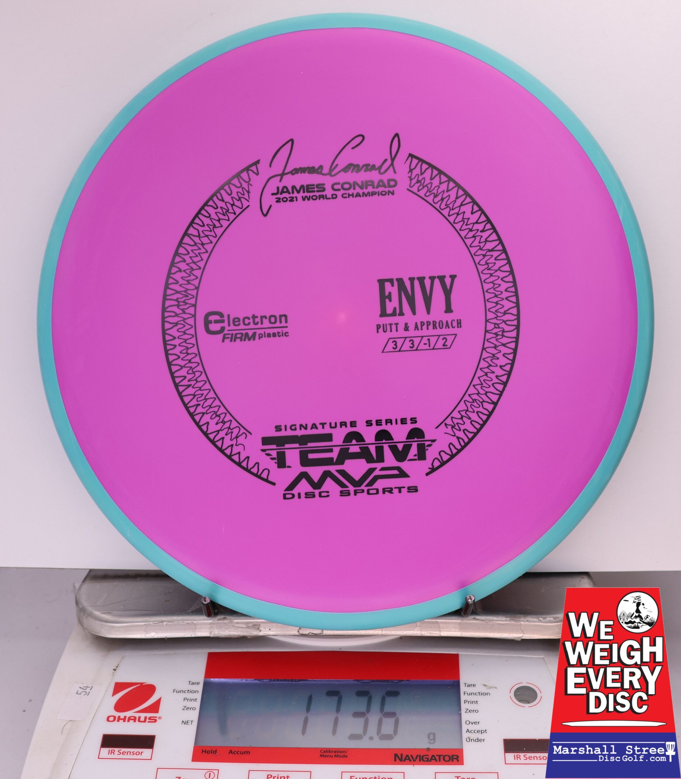 428974 Electron Firm Envy, James Conrad - #816 Aqua-Purple, 174