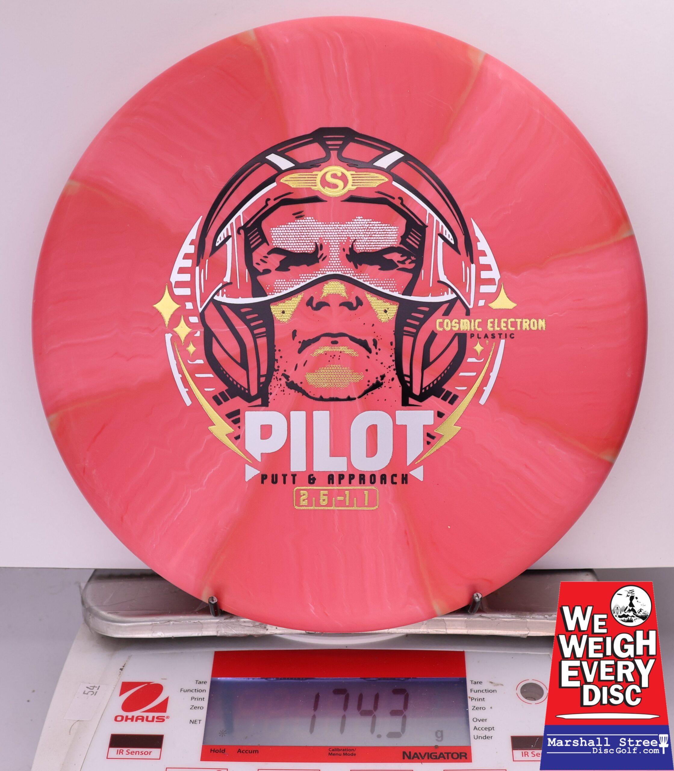 429124 Cosmic Electron Pilot - #811 LtRed, 174