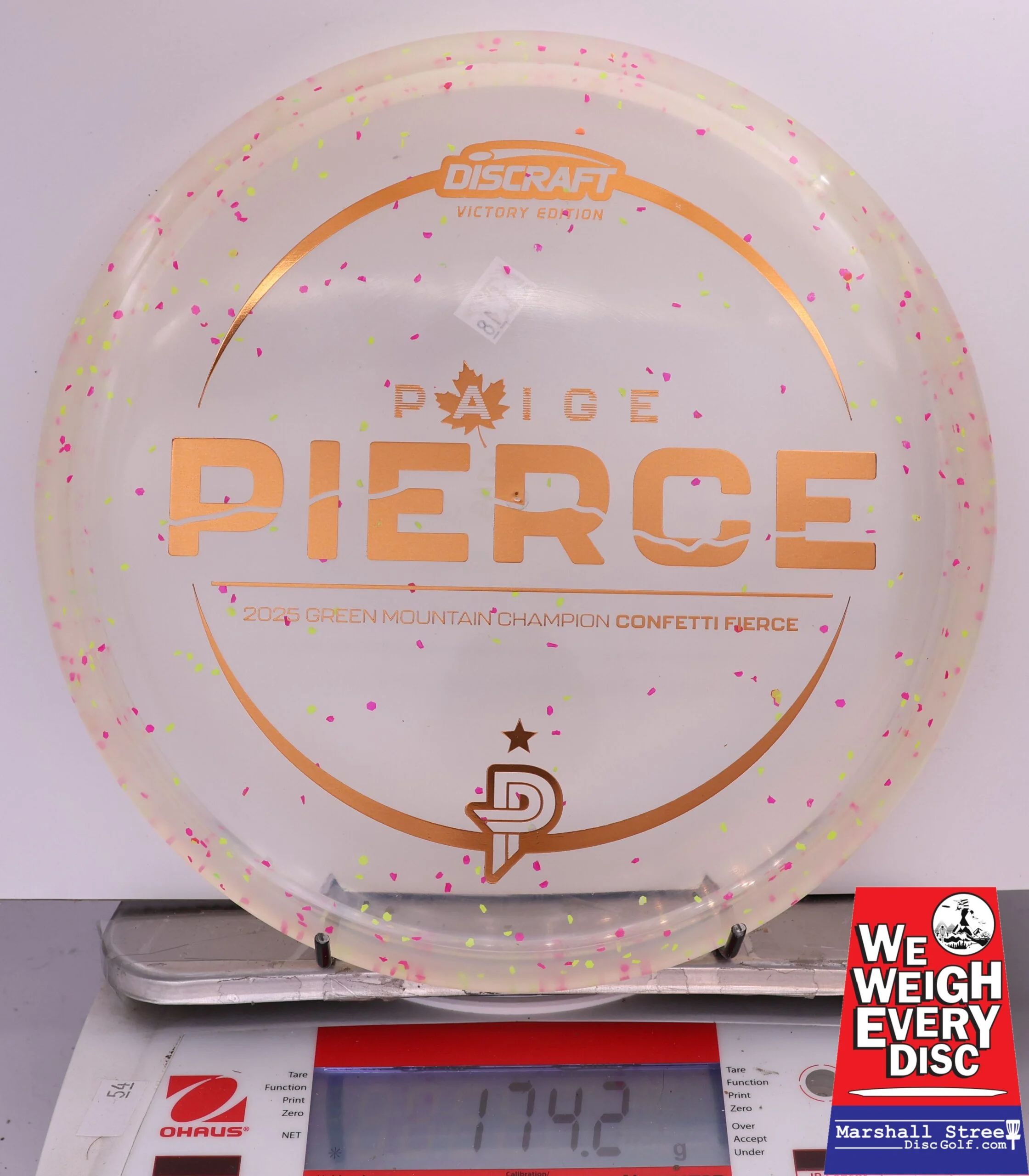 429262 Z Confetti Fierce, Paige Pierce - 2025 GMC Champion - #18 PinkGrn, 174