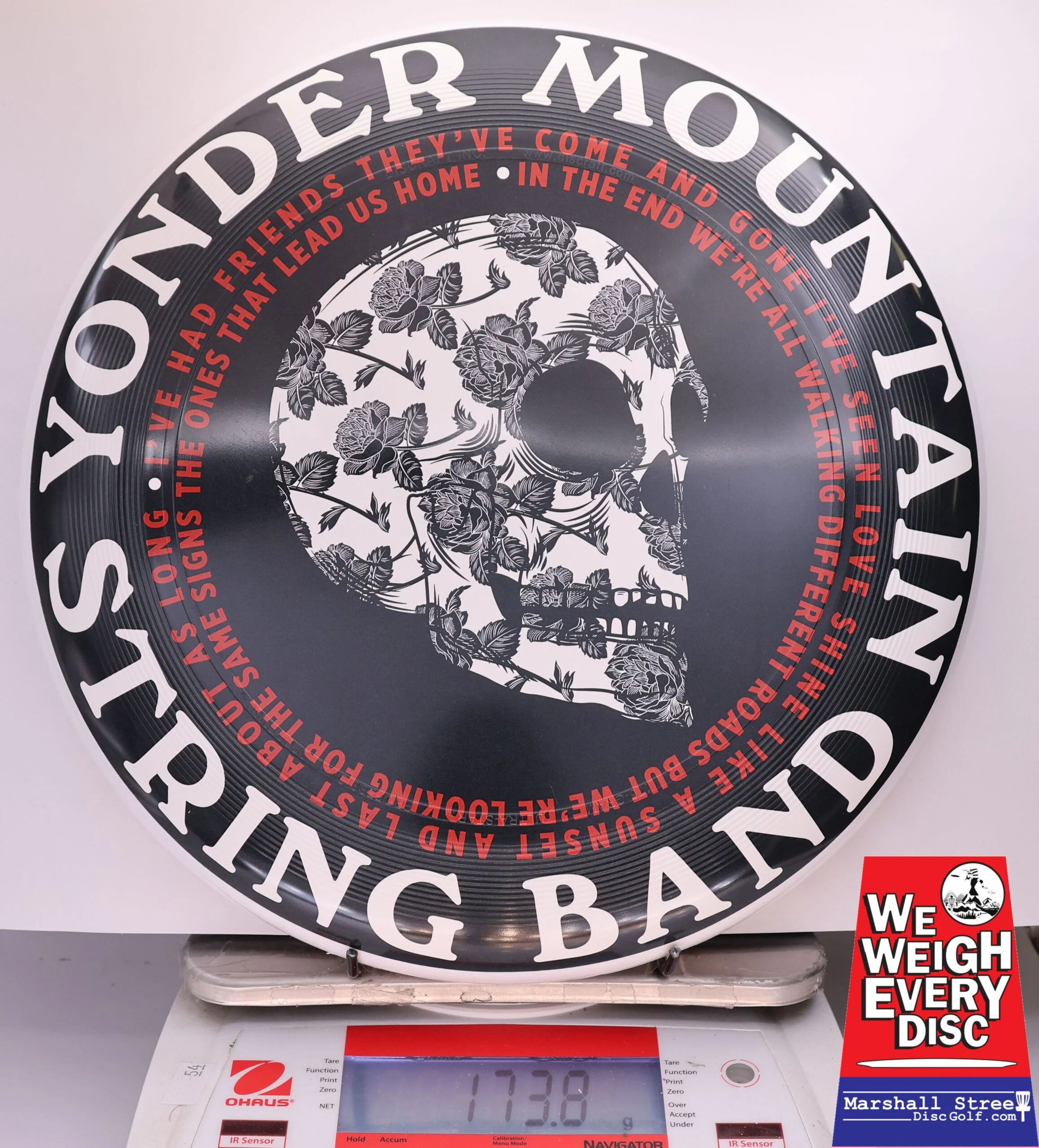 429274 Discraft UltraStar, Yonder Mountain String Band - #03 BlackWhiteRed, 174
